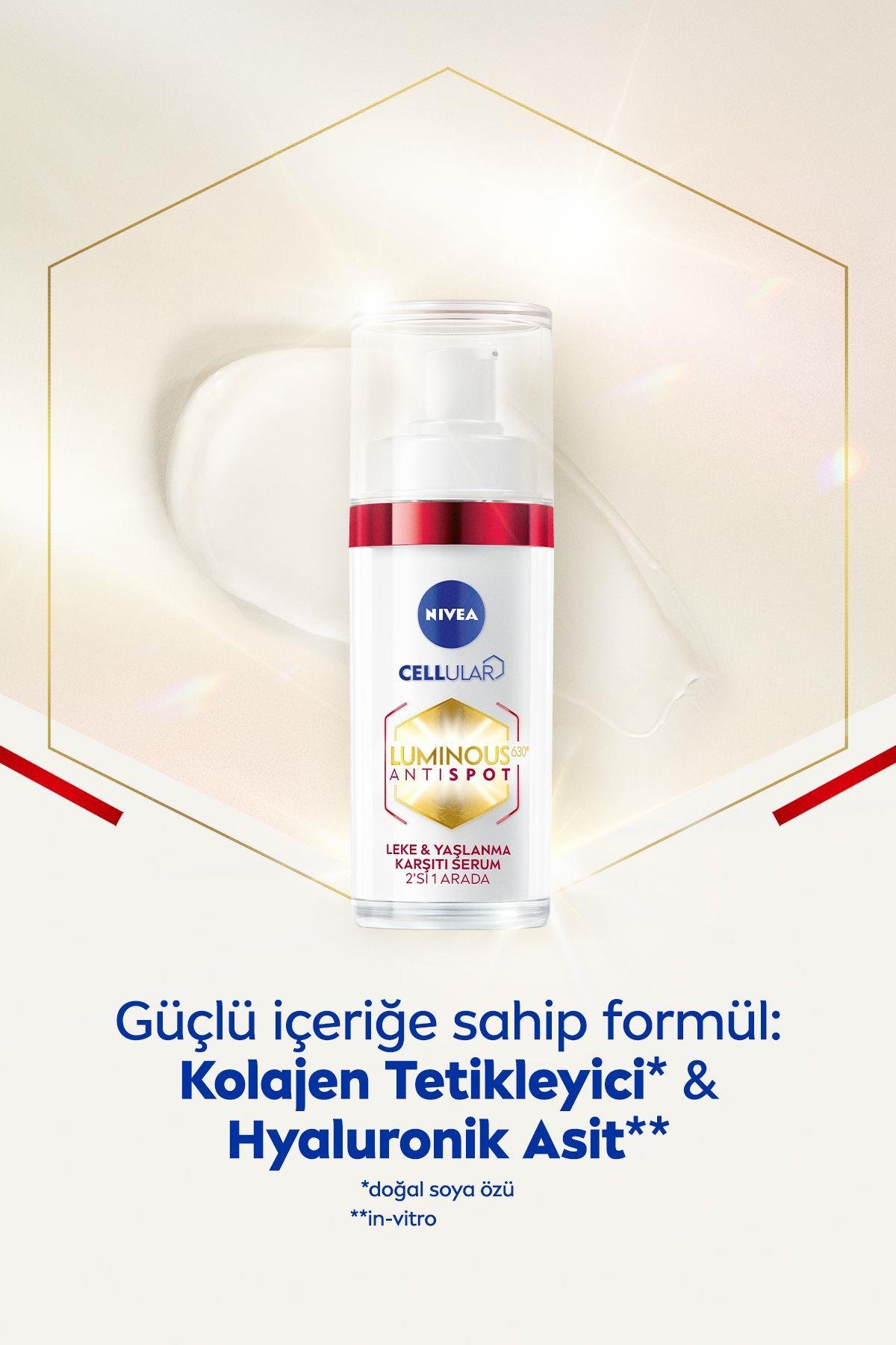 Luminous630 Leke Ve Yaşlanma Karşıtı Serum 30 Ml, Asit Ve Kolajen Tetikleyici-Naturals Beauty--