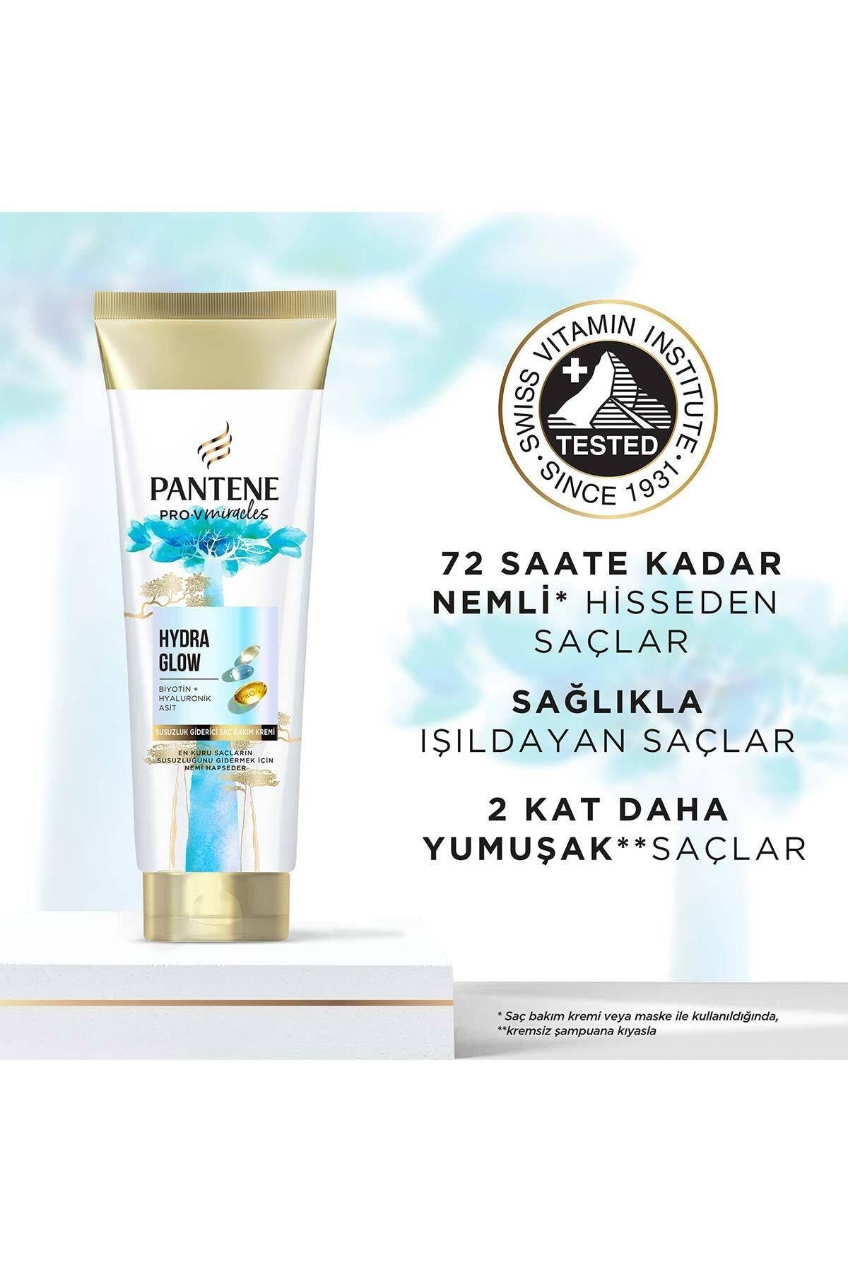 Miracles Hydra Glow Şampuan + Saç Kremi 300 ml + Maske 300 ml + Gece Serumu 70 ml + Gündüz Serumu