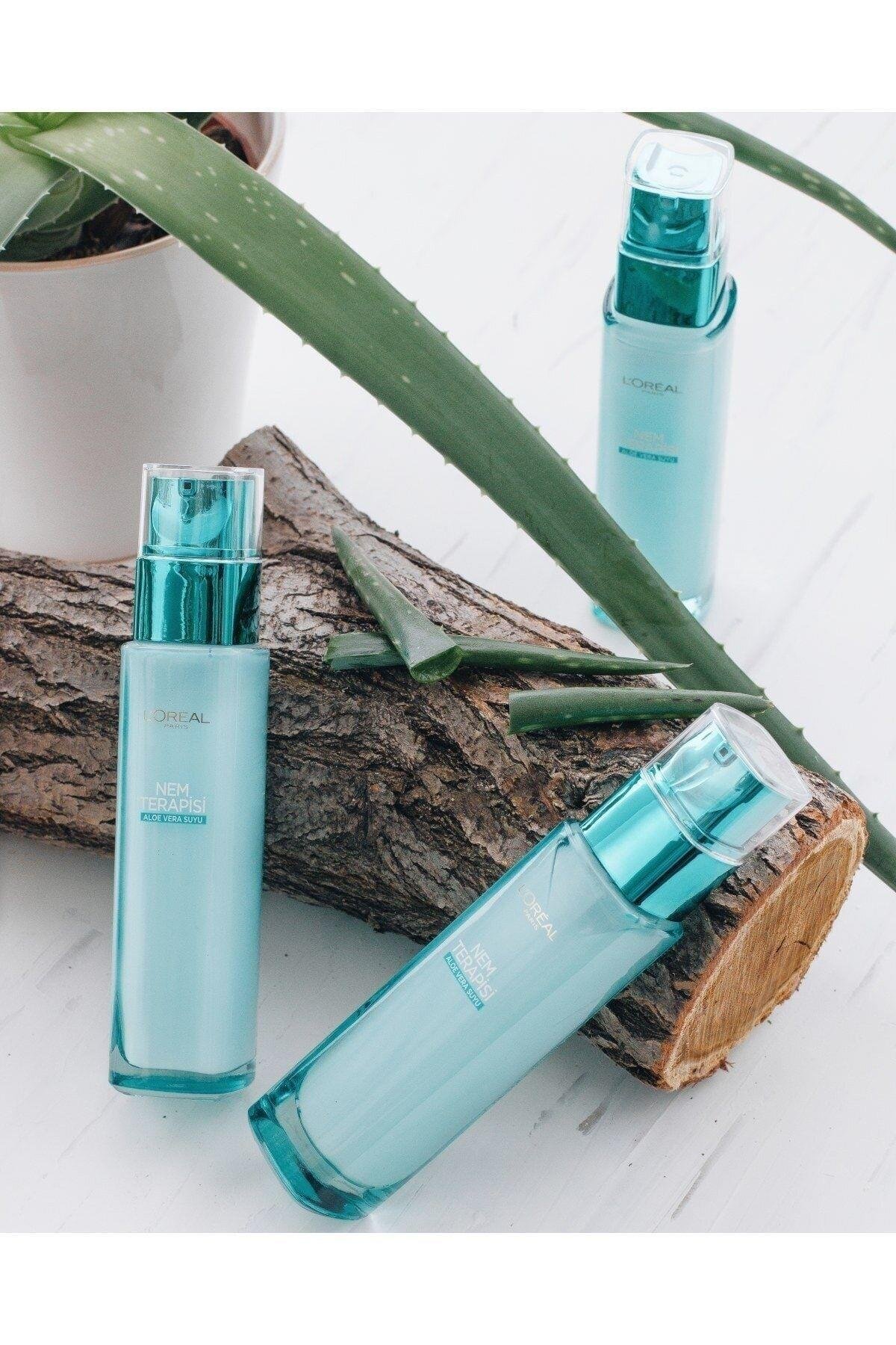 Nem Terapisi Aloe Vera Suyu Kuru Ve Hassas Ciltler Su Bazlı Günlük Bakım 70 Ml