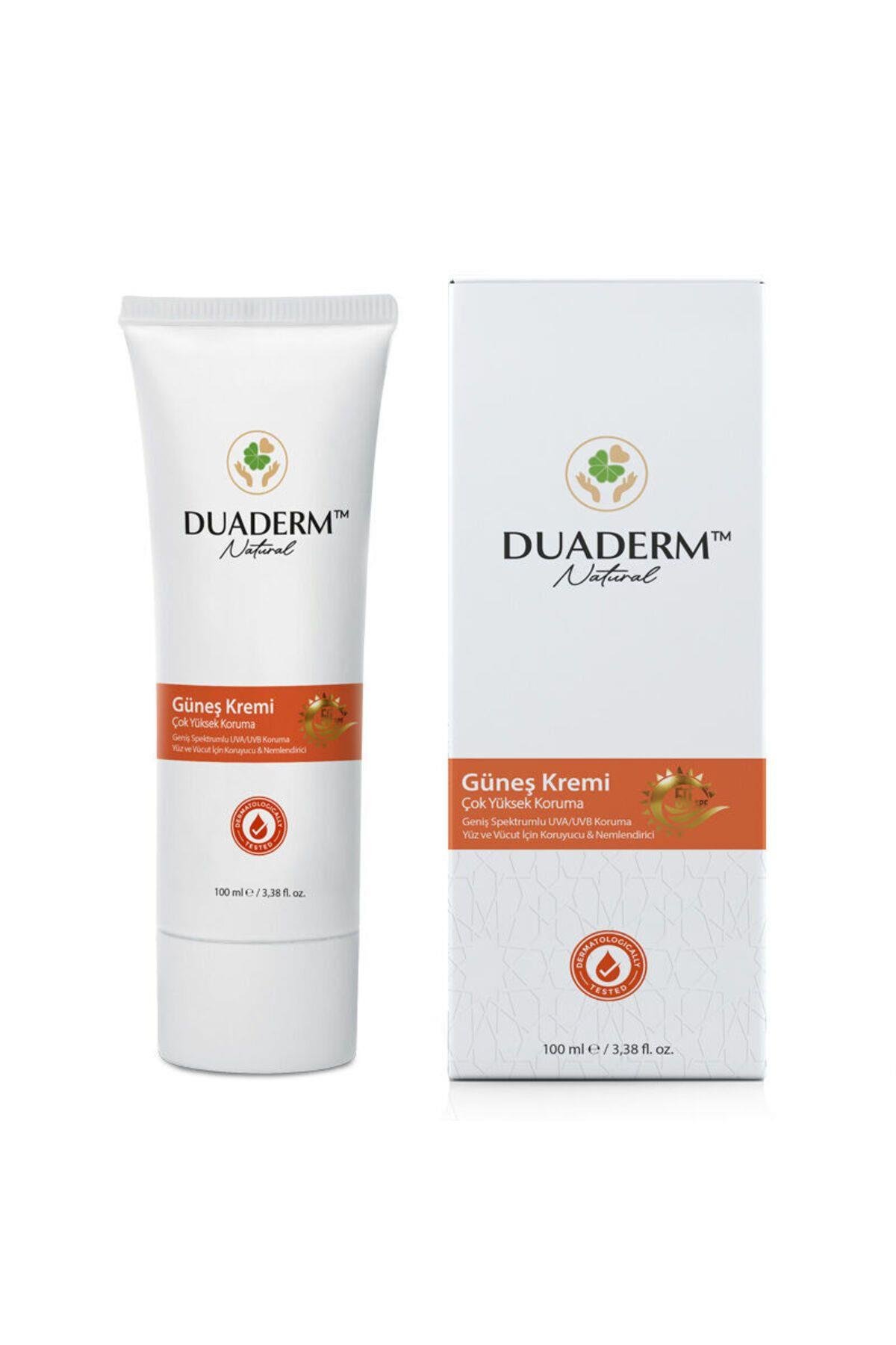 Nemlendirici Besleyici Yüz Ve Vücut Güneş Kremi 50spf (Vitamin E UVA UVB) 100ml Tüp