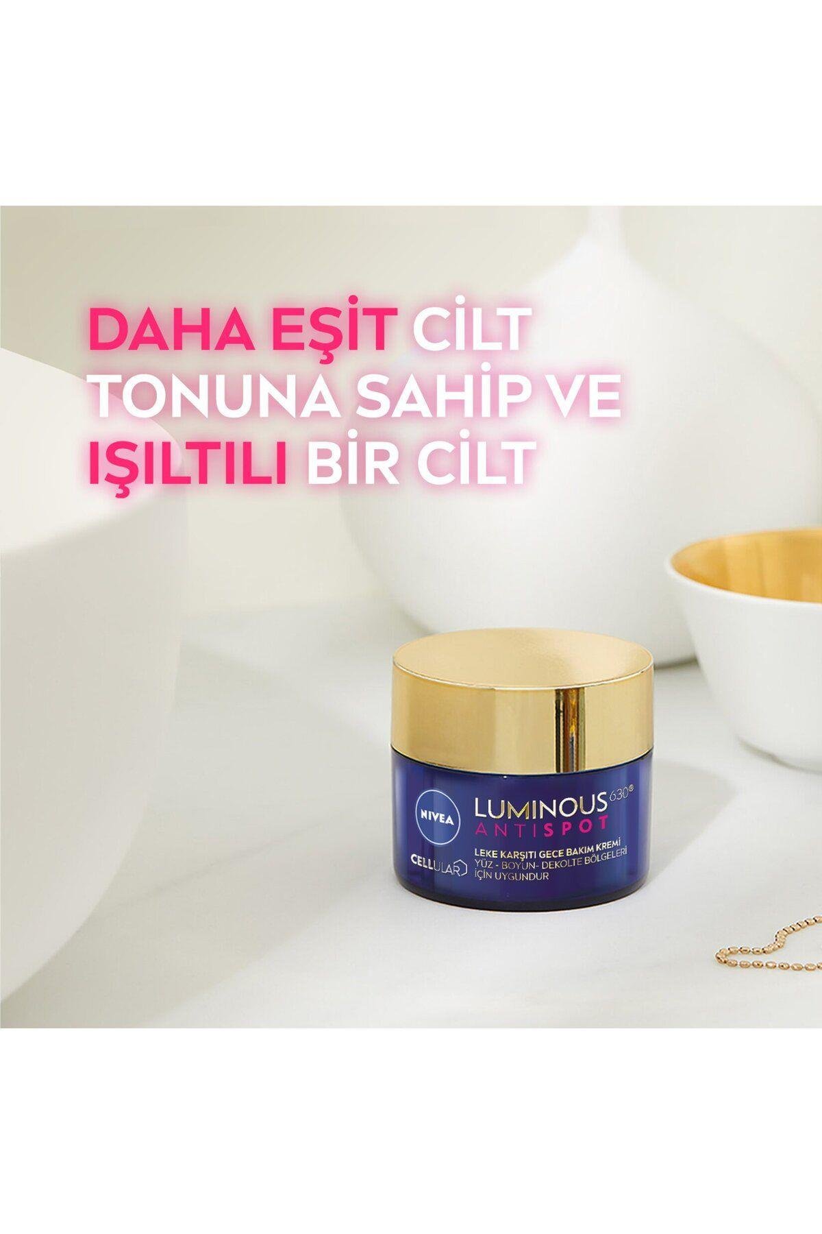Nıvea Luminous630 Leke Karşıtı Gece Bakım Kremi 50 ml