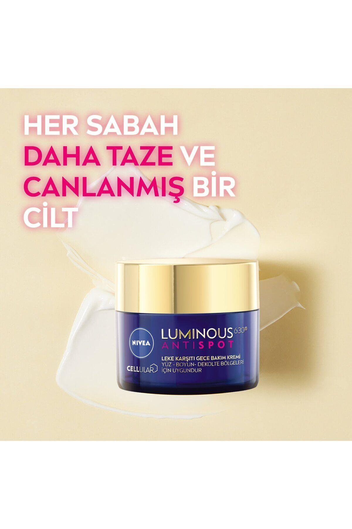 Nıvea Luminous630 Leke Karşıtı Gece Bakım Kremi 50 ml