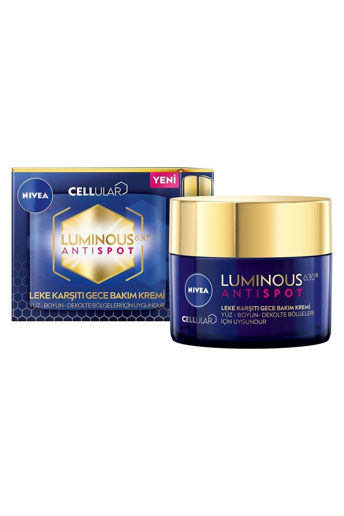 Nıvea Luminous630 Leke Karşıtı Gece Bakım Kremi 50 ml