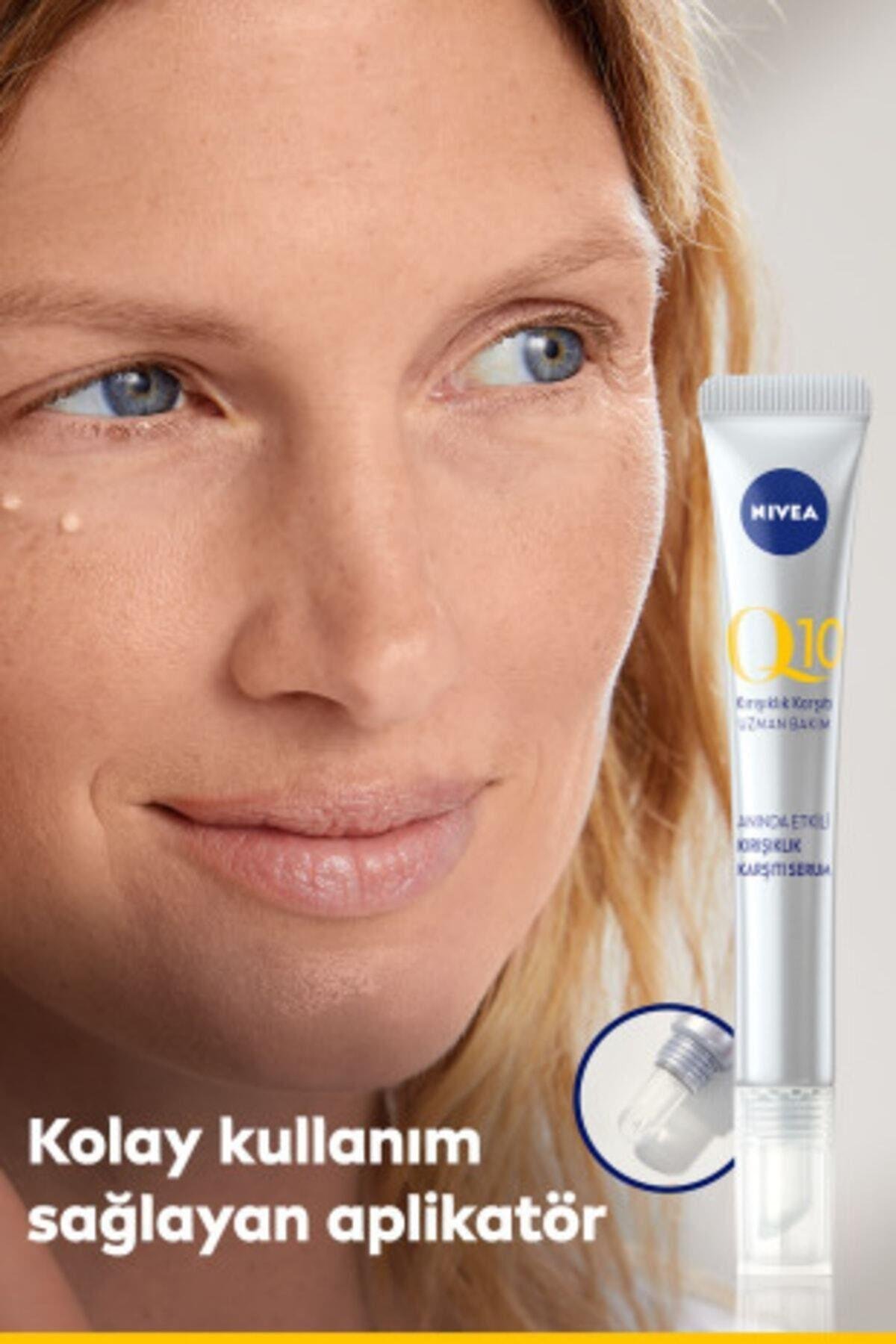 nıvea Q10 Kırışıklık Karşıtı Cilt Serumu 15 Ml, %5 Saf Q10 Ile Yaşlanma Karşıtı Etki