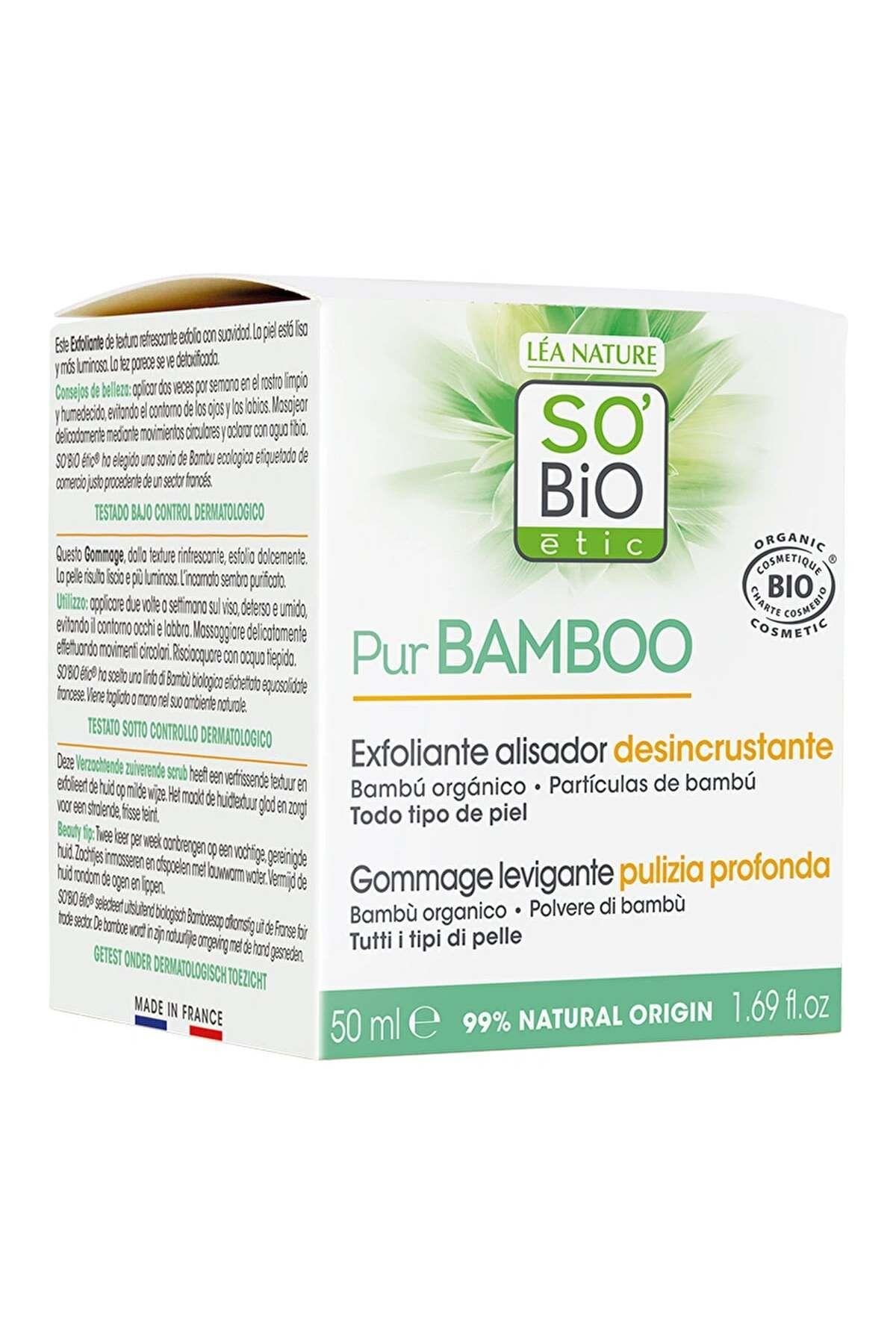 Organik Bambu Arındırıcı Pürüzsüzleştirici Scrub Pur Bamboo Deep Cleansing Smoothing Scrub 50 ml