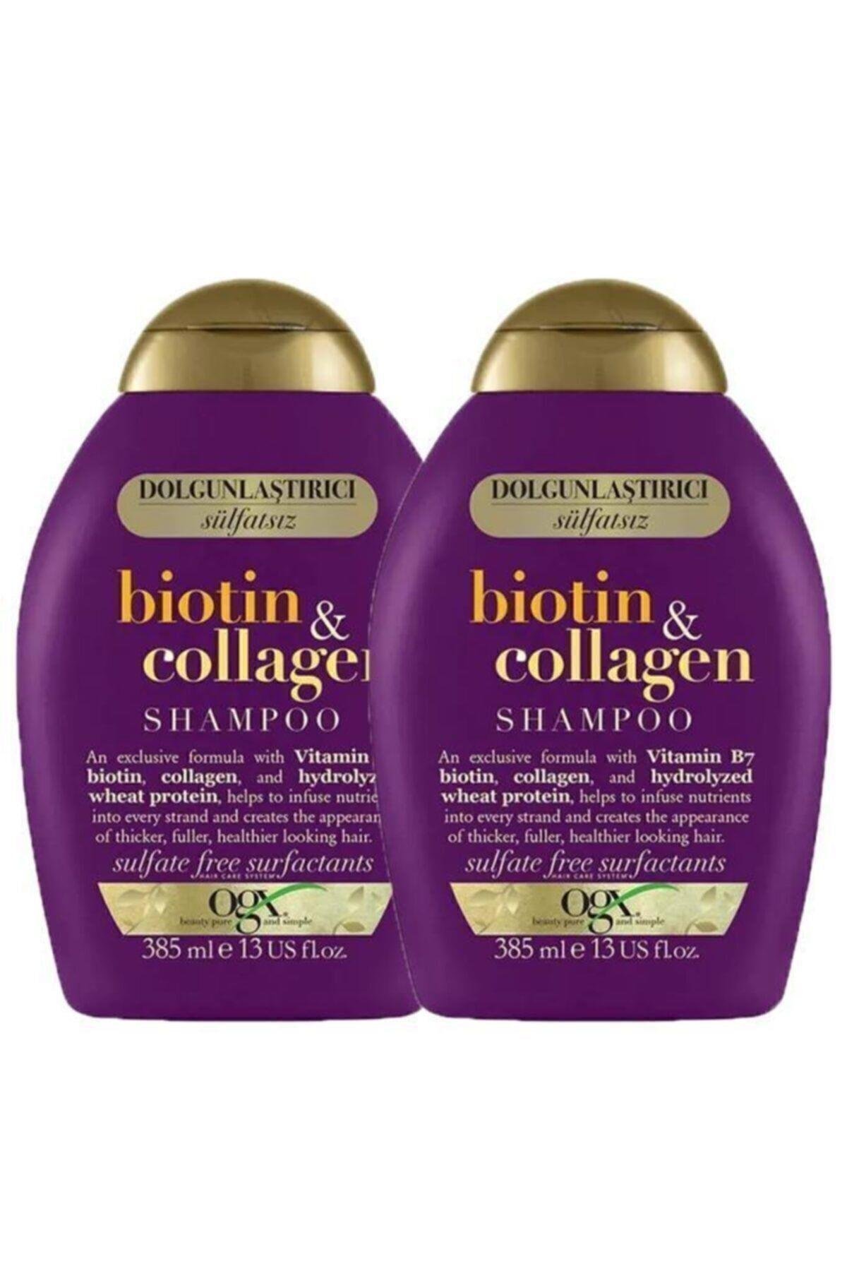 Organix Biotin & Collagen Şampuan 385 ml X2 Adet