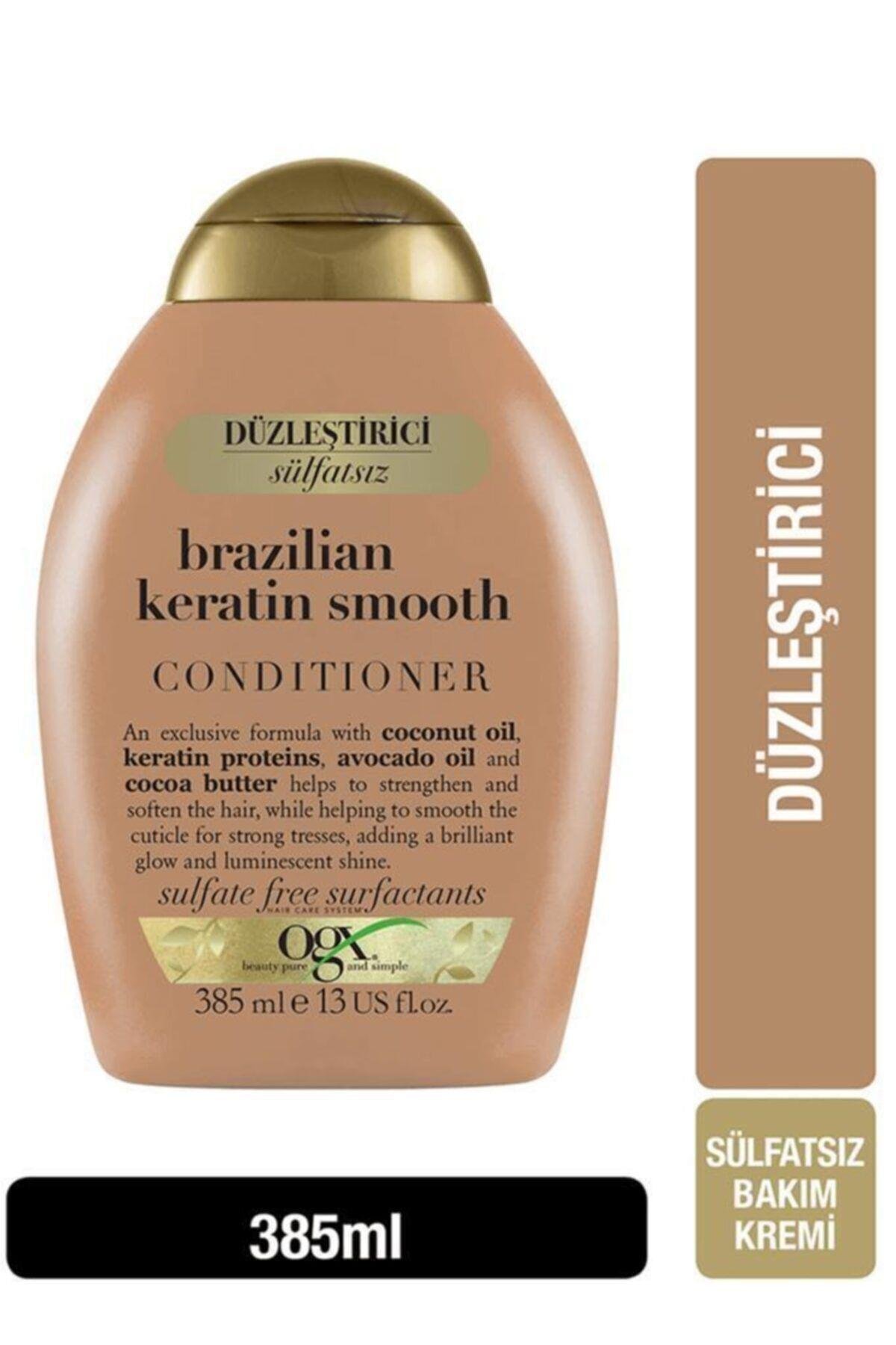 Organix Brazilian Keratin Smooth Saç Kremi 385 ml