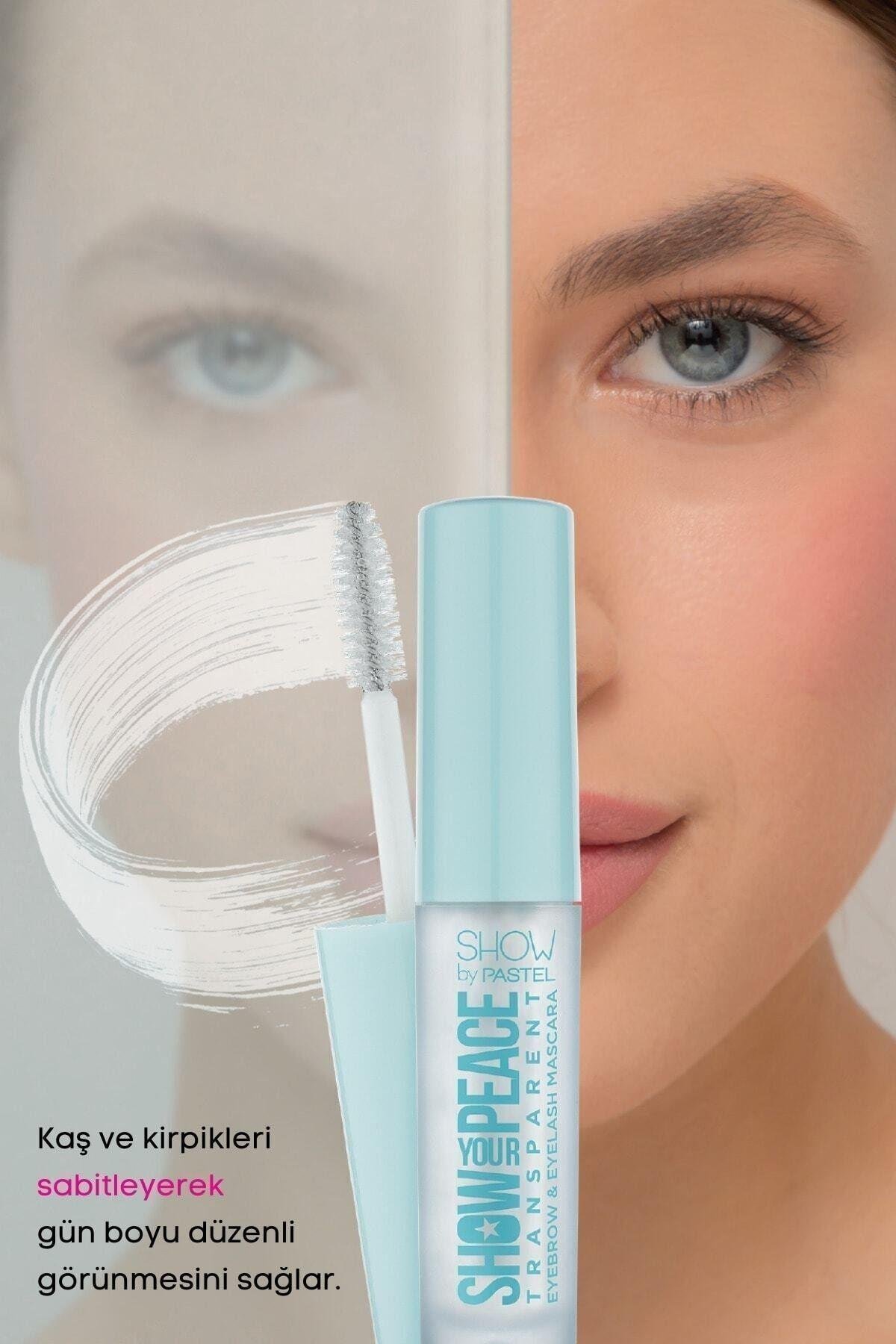 Orjinal Yeni Ürün Pastel Show Your Peace Transparan Kaş Ve Kirpik Maskarası 4.5ml