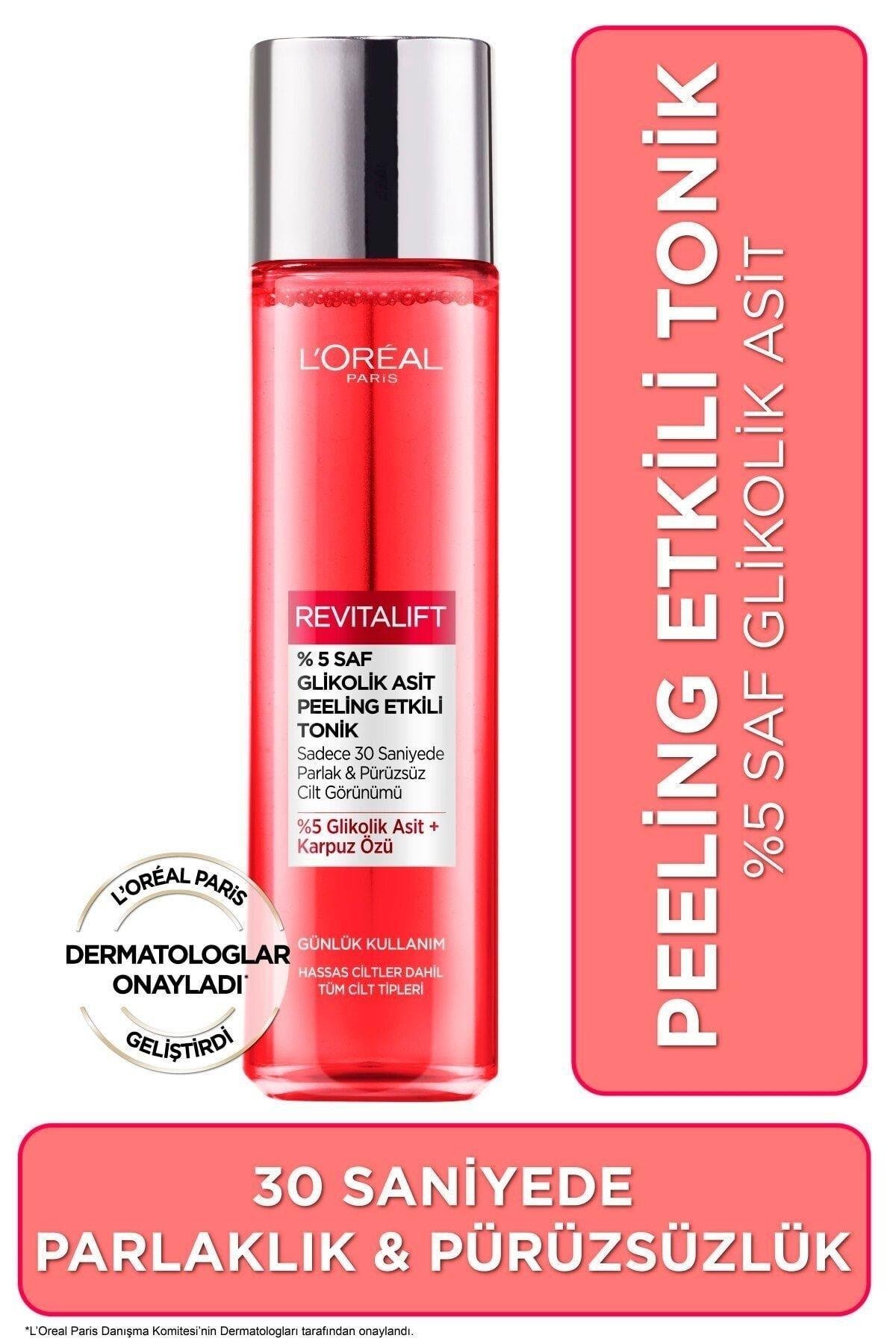 Orjinal Yeni Ürün Revitalift Saf Glikolik Asit Peeling Etkili Tonik 180ml