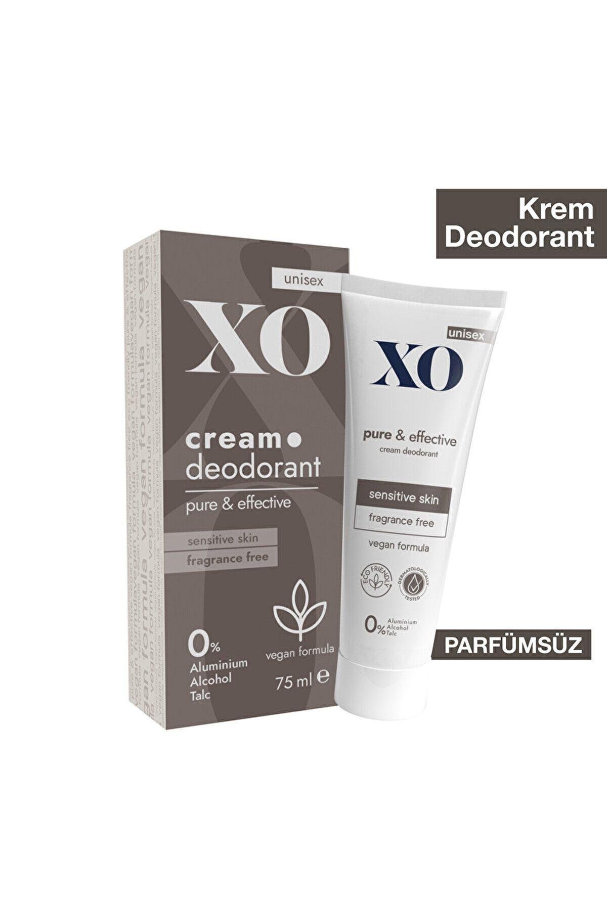 Parfümsüz Unisex Krem Deodorant 75 ml