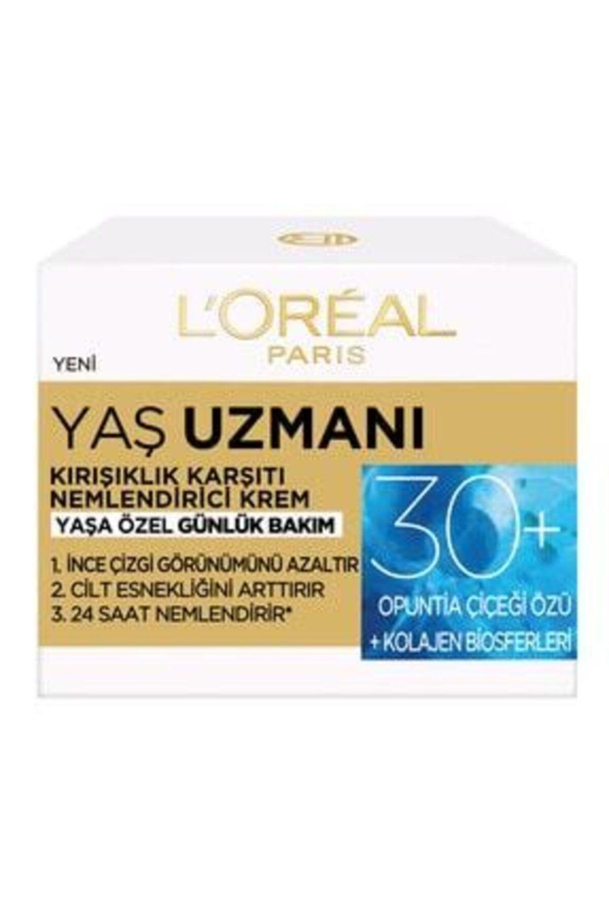 Paris Yaş Uzmanı 30+ Kırışıklık Karşıtı Nemlendirici Krem 50 Ml