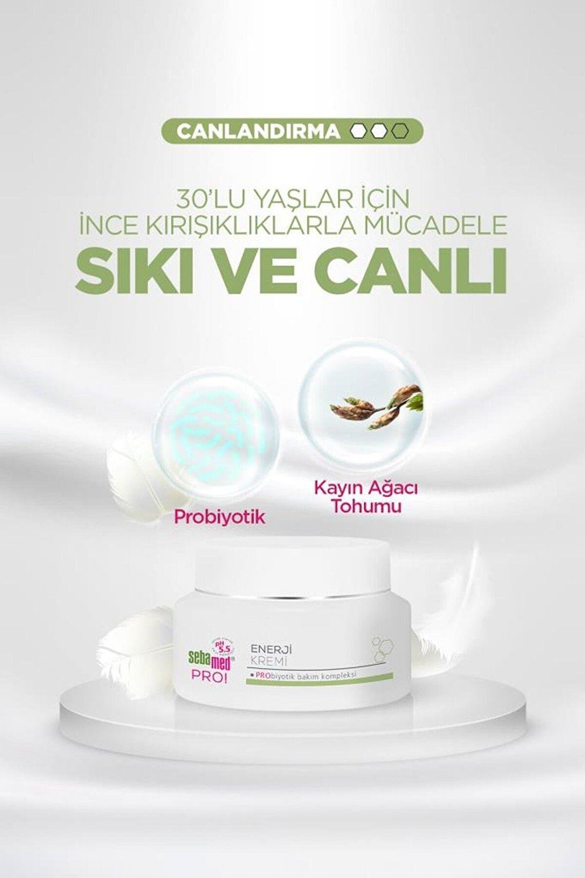 Probiyotik-kırmızı Deniz Yosunu Içeren Yaşlanma Karşıtı Pro Enerji Kremi 50 Ml