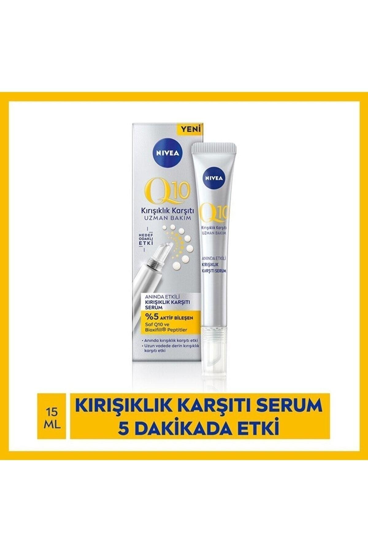 Q10 Anında Etkili Kırışıklık Karşıtı Serum 15 Ml