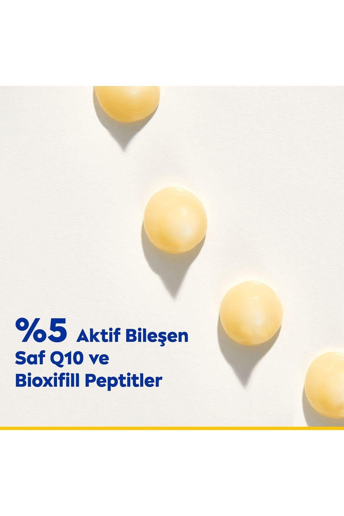 Q10 Anında Etkili Kırışıklık Karşıtı Serum 15 ml,%5 Aktif Bileşen, Saf Q10 ve Petitler İçeren