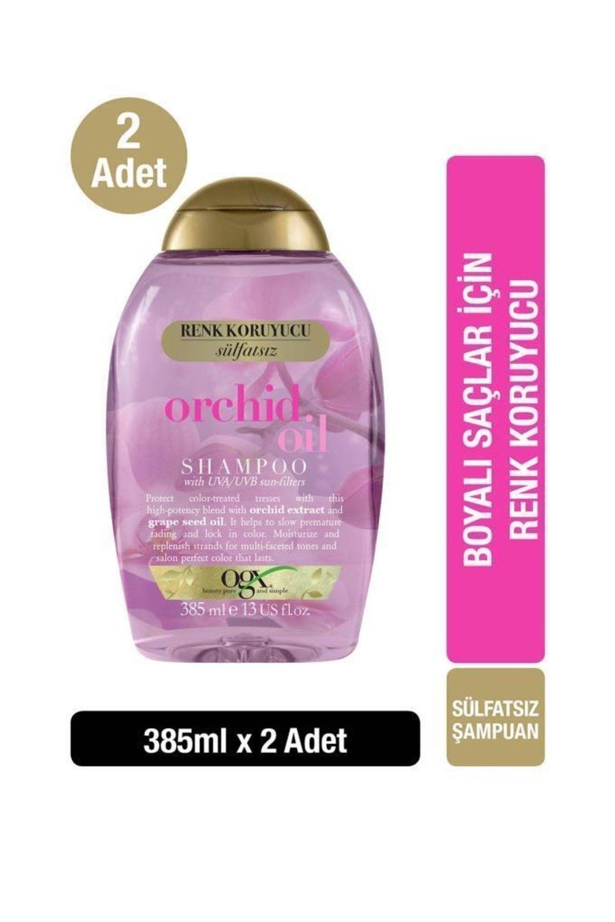 Renk Koruyucu Orchid Oil Sülfatsız Şampuan 385 ml x2