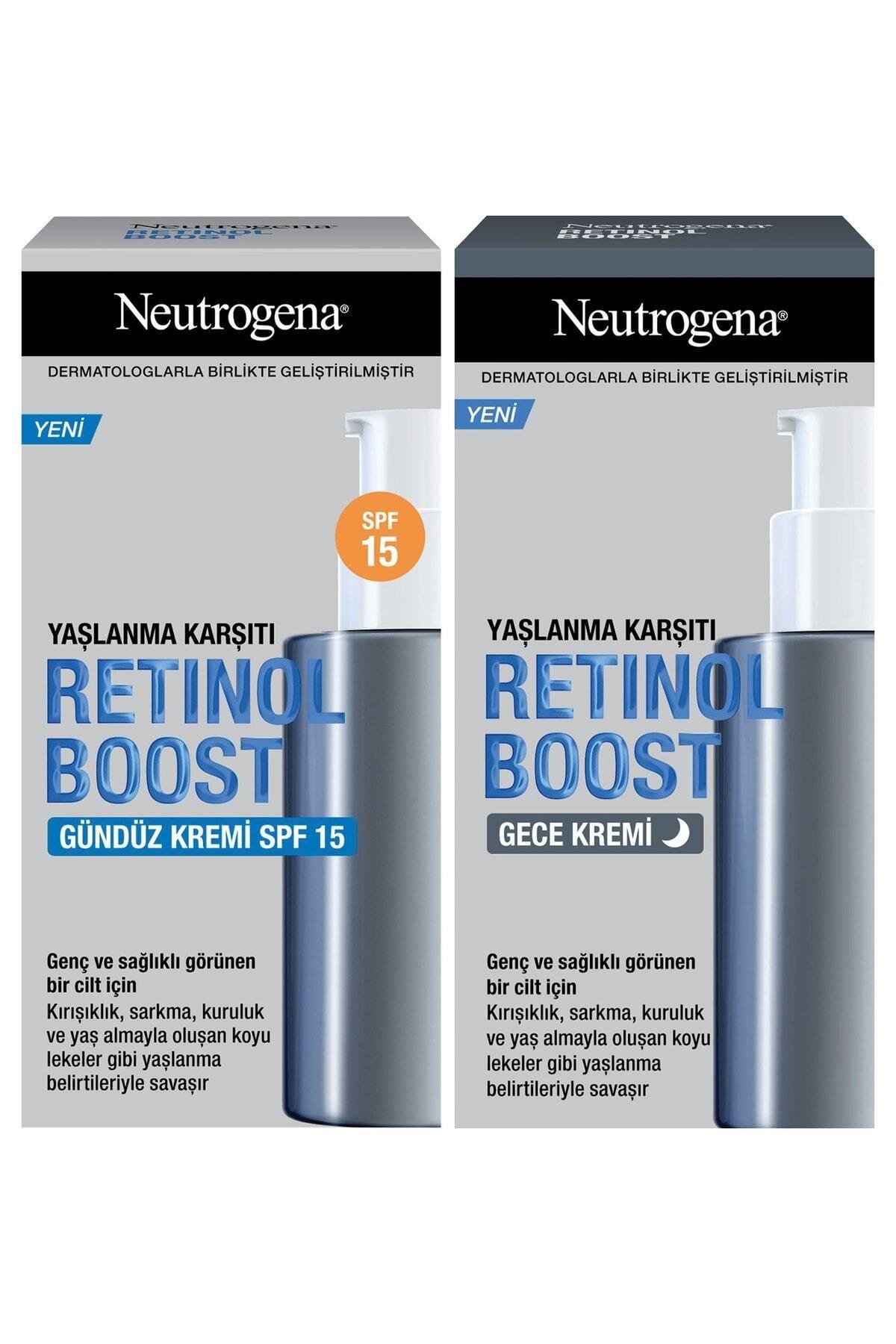 Retinol Boost Kırışıklık Karşıtı Gündüz Kremi Antiaging 50 Ml + Retinol Boost