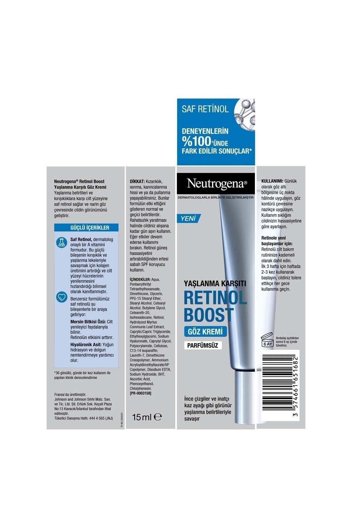 Retinol Boost Yaslanma Karşıtı Göz Kremi