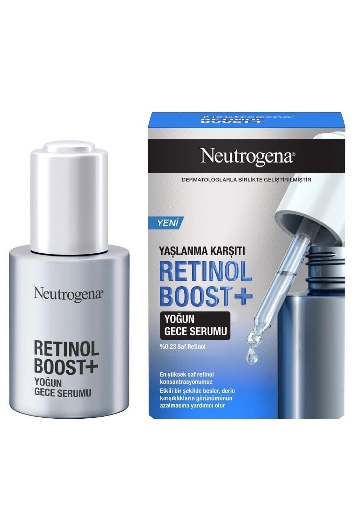 Retinol Boost+ Yaşlanma,kırışıklık Ve Koyu Leke Karşıtı Yoğun Gece Serumu 30 Ml