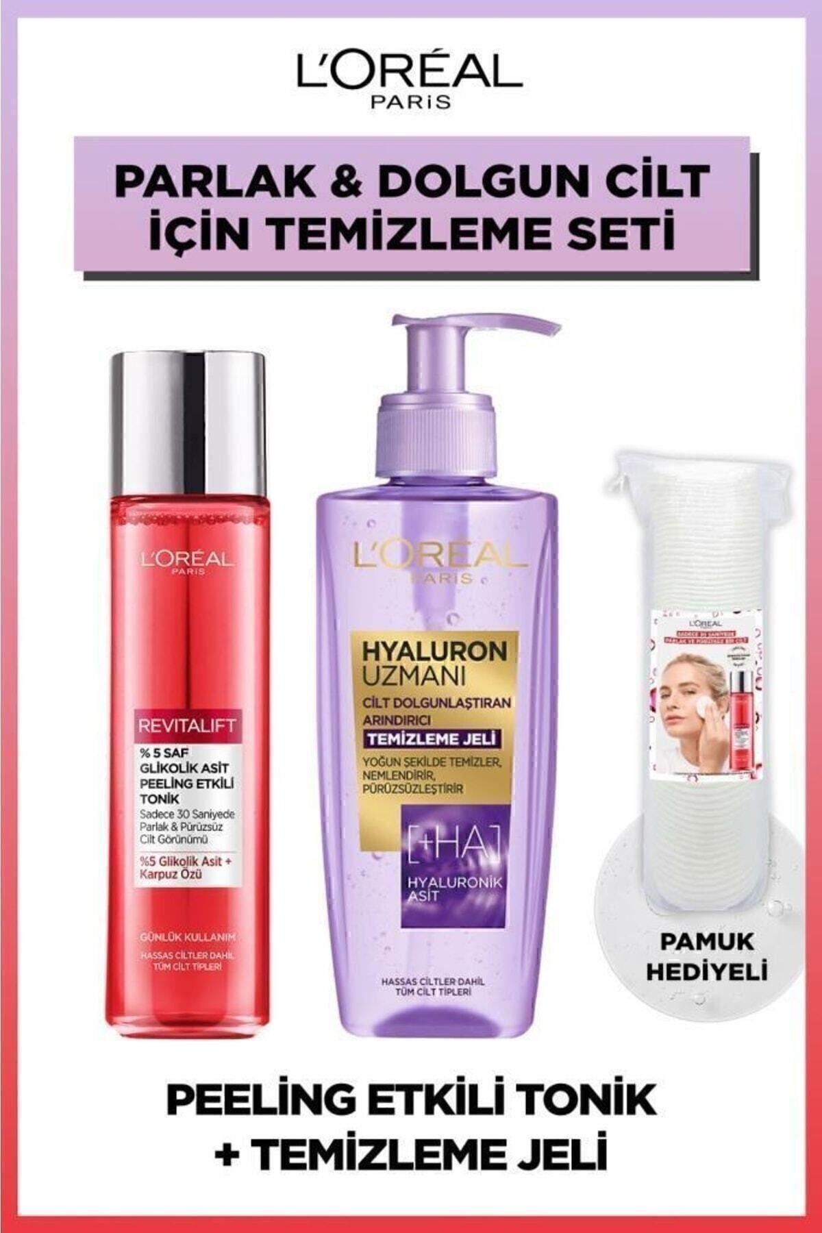 Revitalift %5 Saf Glikolik Asit Peeling Etkili Tonik & Hyaluron Uzmanı Yüz Yıkama Jeli 200 Ml