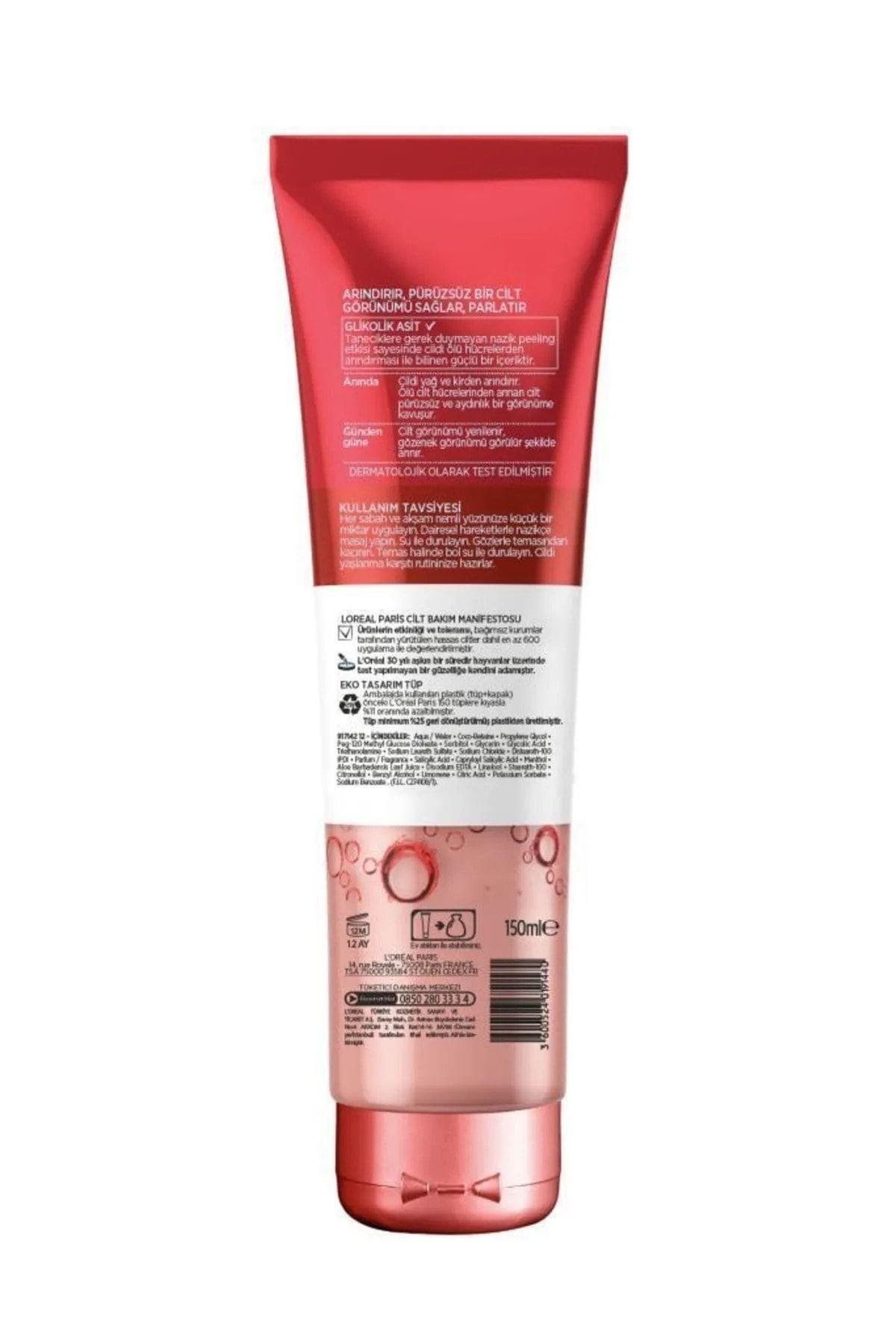 Revitalift Cilt Yenileme Etkili Temizleme Jeli 150 Ml- Glikolik Asit