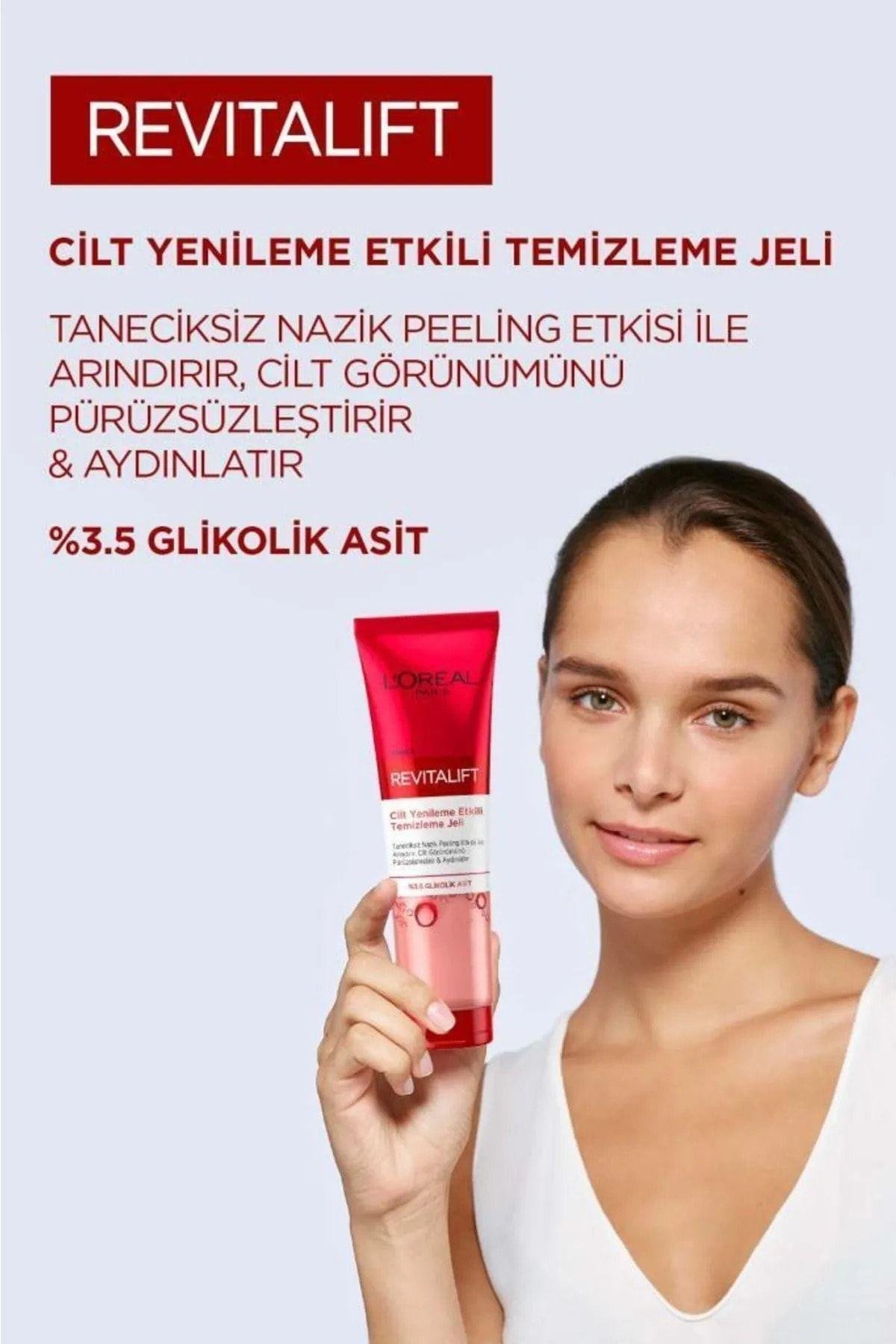 Revitalift Cilt Yenileme Etkili Temizleme Jeli 150 Ml- Glikolik Asit