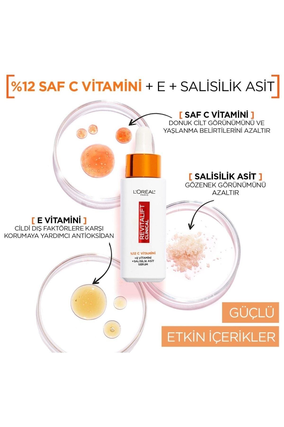 Revitalift Clinical %12 Saf C Vitamini Aydınlatıcı Serum 30ml