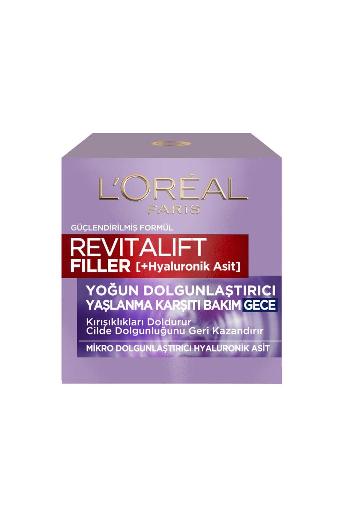 Revitalift Filler Gece Kremi 50 Ml