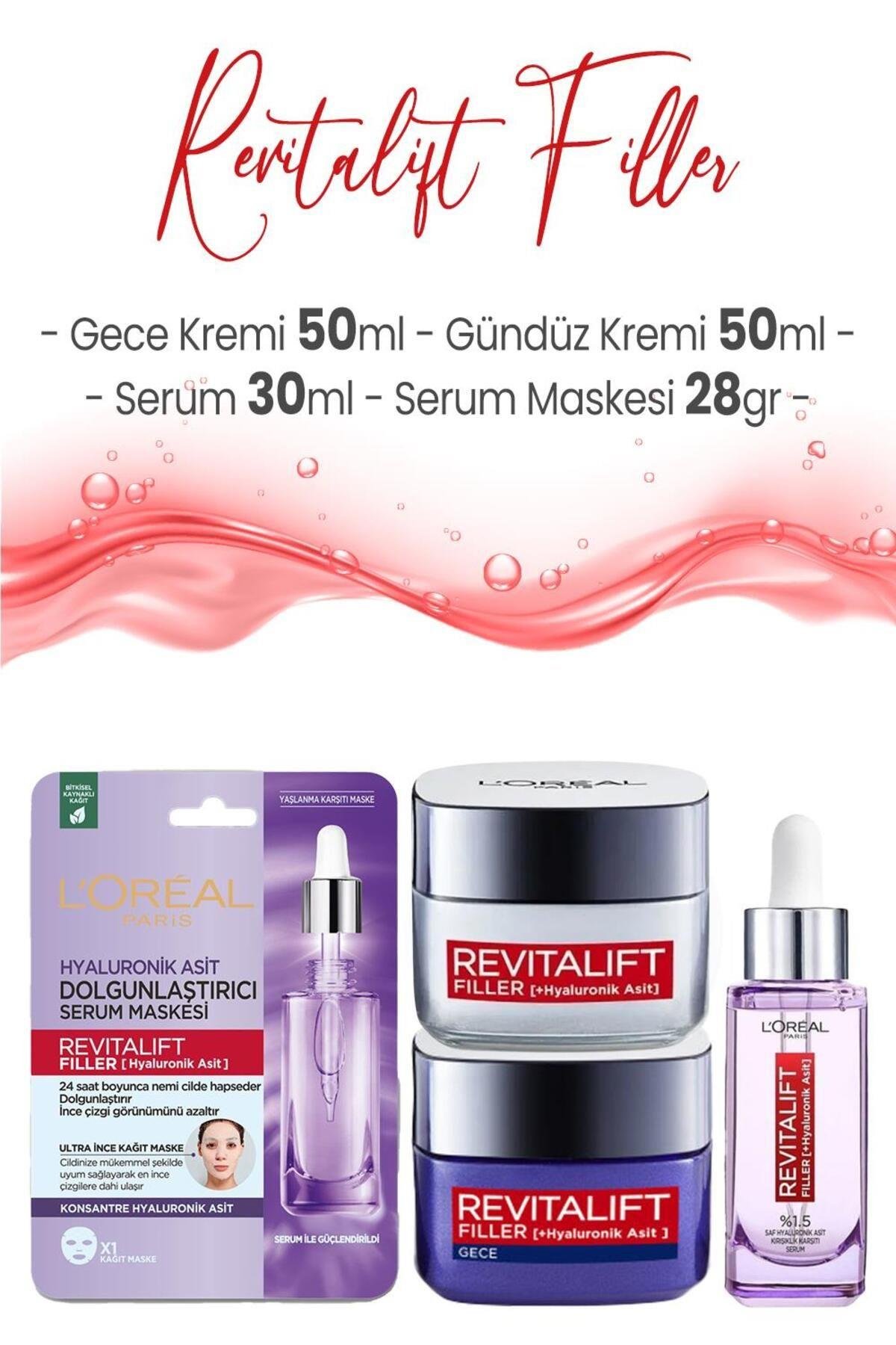 Revitalift Filler Yaşlanma Karşıtı Bakım Seti 2