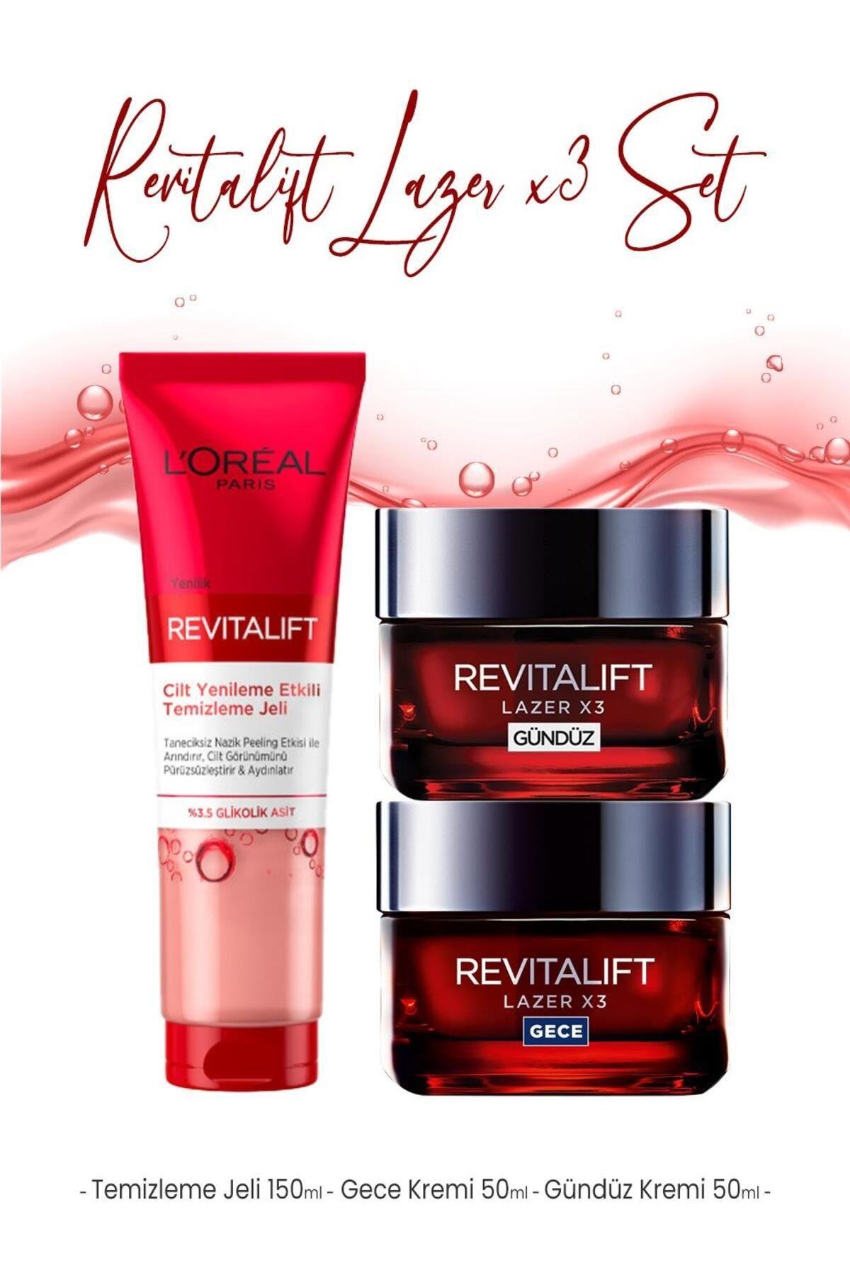 Revitalift Lazer Bakım Seti 8