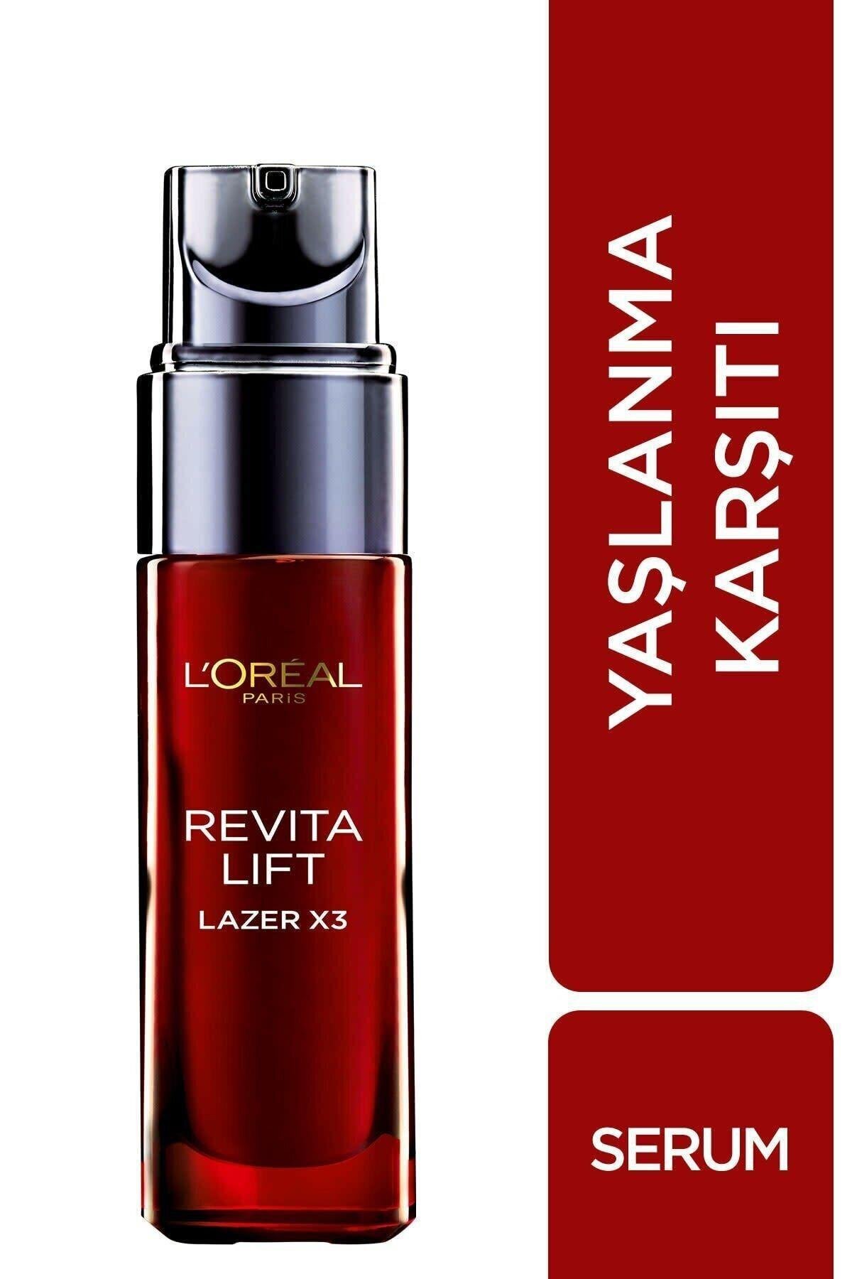 Revitalift Lazer Kırışıklık Karşıtı 3'lü Bakım Seti Leke Ve Kırışıklık Karşıtı Gfk20+gece+serum