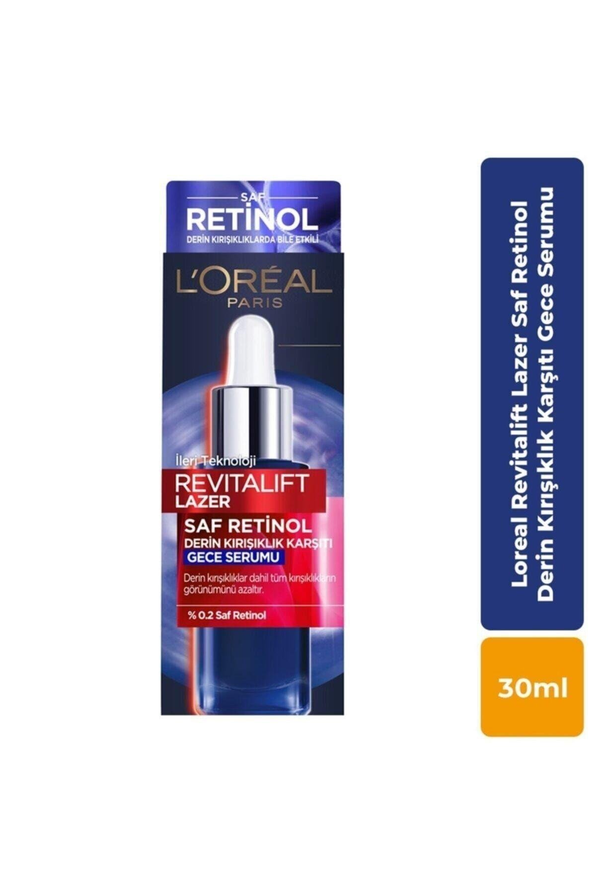 Revitalift Lazer Saf Retinol Derin Kırışıklık Karşıtı Gece Serumu 30ml