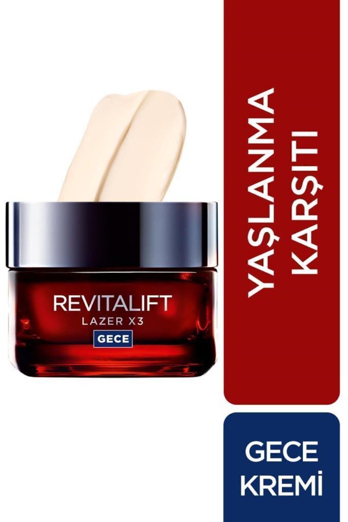 Revitalift Lazer X3 Yoğun Yaşlanma Kırışıklık Karşıtı 4'lü Cilt Bakım Seti