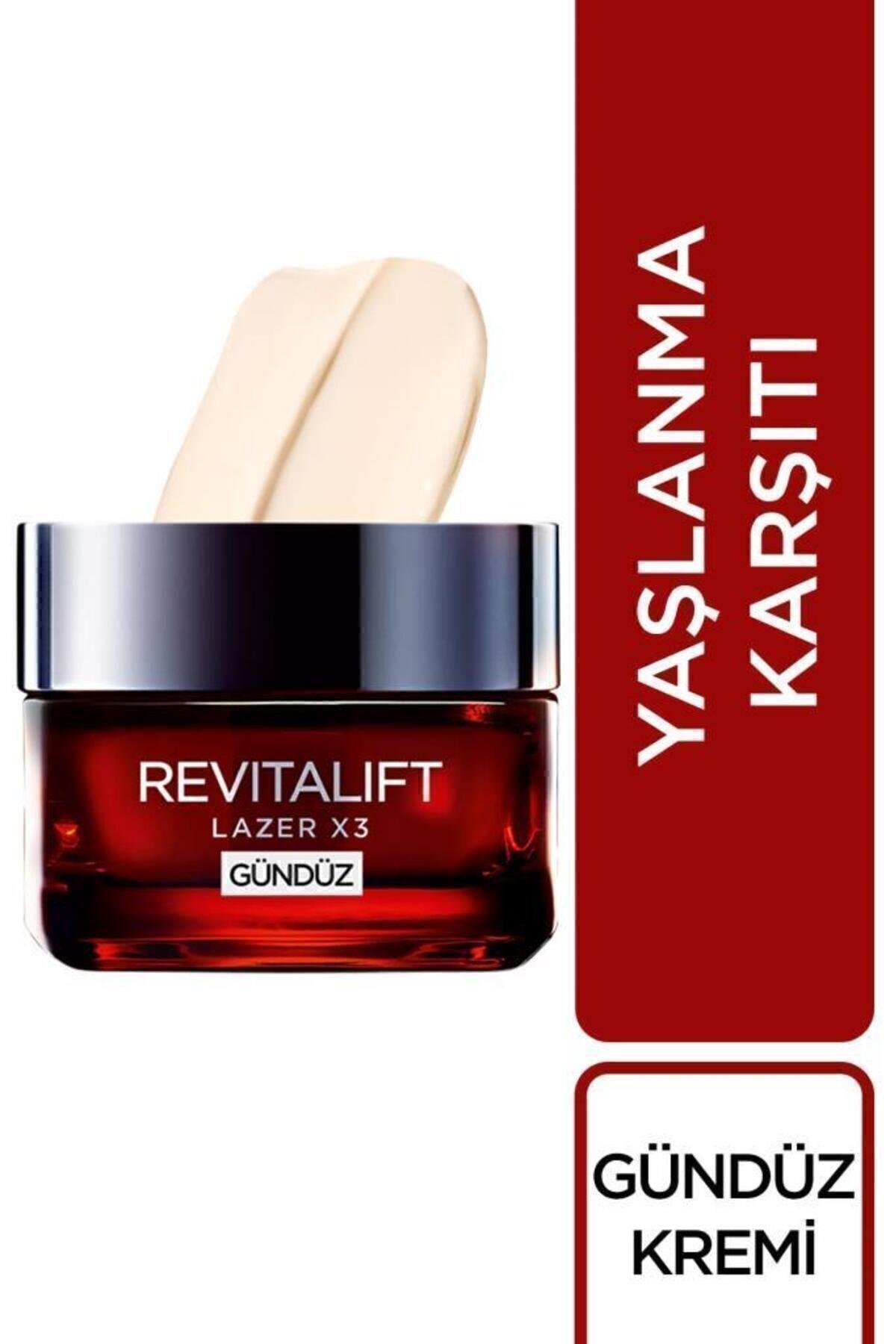 Revitalift Lazer X3 Yoğun Yaşlanma Kırışıklık Karşıtı 4'lü Cilt Bakım Seti