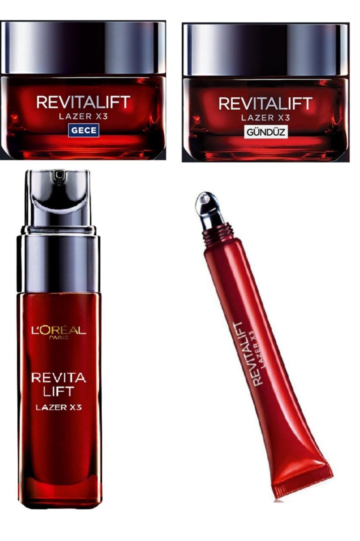 Revitalift Set Gündüz&gece&göz&serum 4lü Paket