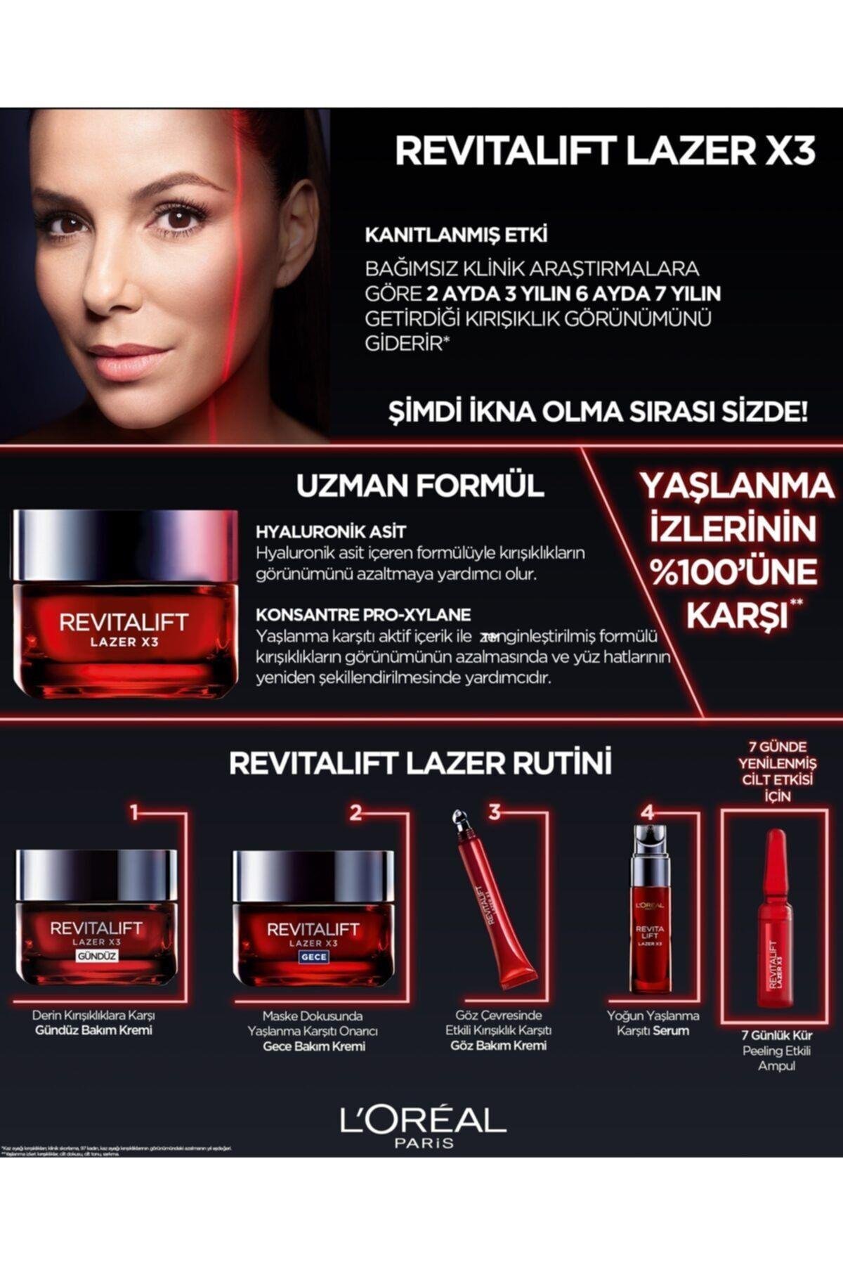 Revitalift Set Gündüz&gece&göz&serum 4lü Paket