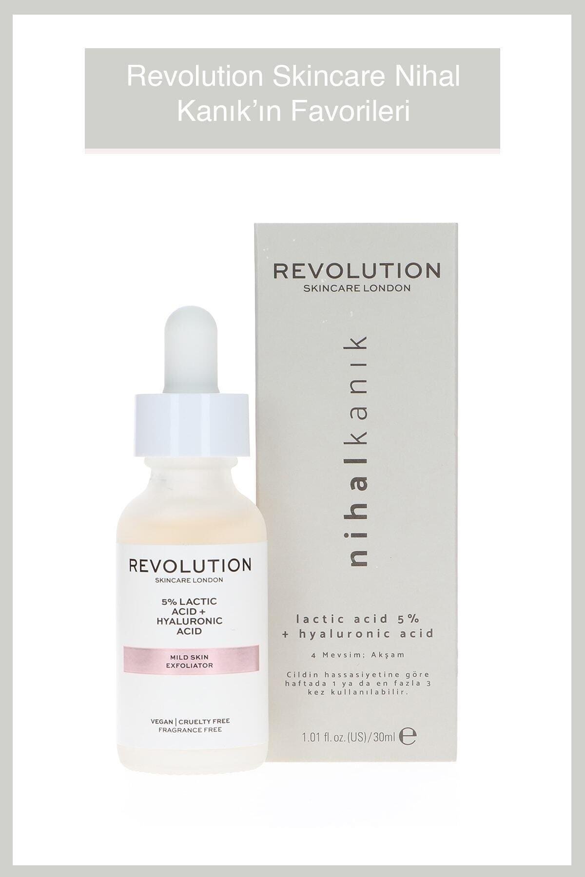 Revolutıon Skıncare X Nıhal Kanık 5 % Lactıc Acıd & Ha Serum 30ml--NATURALS BEAUTY