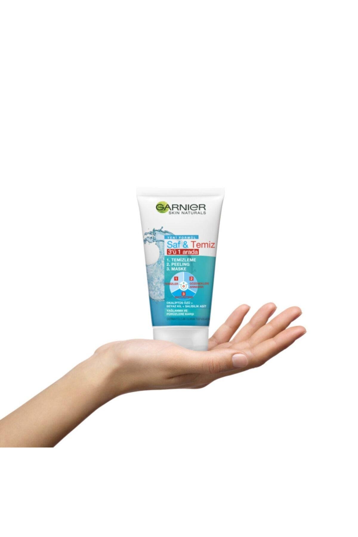 Saf & Temiz 3'ü 1 Arada Yağlanma Ve Pürüzlere Karşı Temizleme Jeli 150 ml 2'li Paket