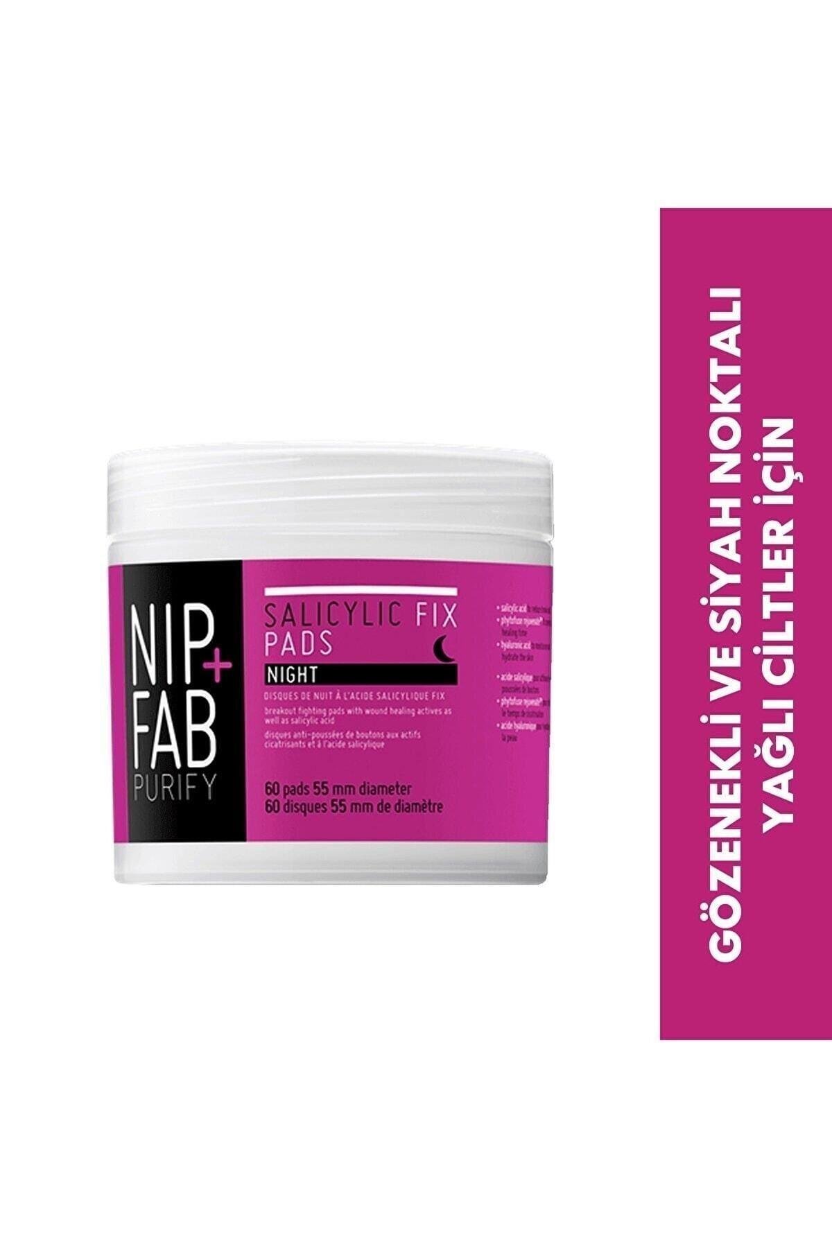 Salisilik Asit Yüz Temizleme Pedi Gece 60 Adet