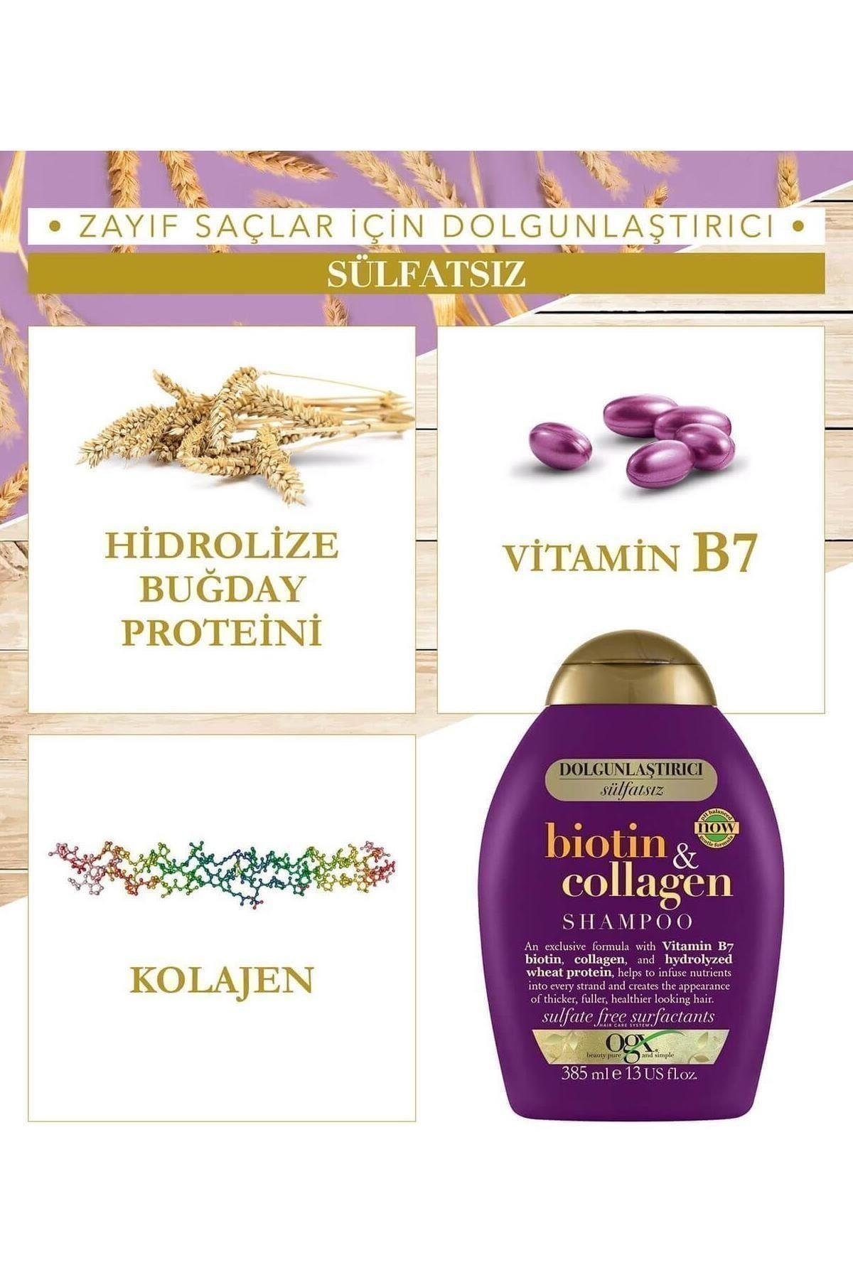 Şampuan Biotin&collegen 385 Ml