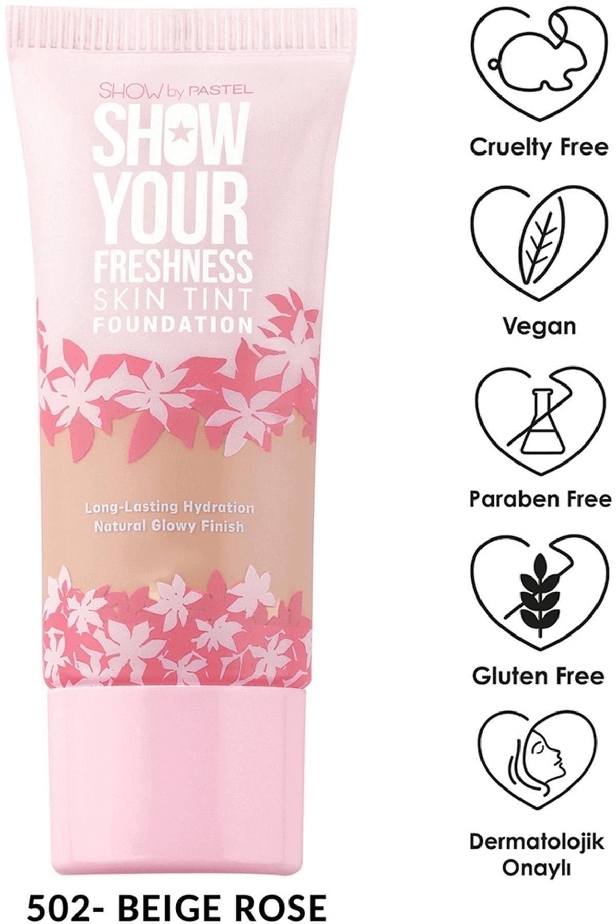 Show Your Freshness Skin Tint Foundation - Fondöten 502 Beige Rose