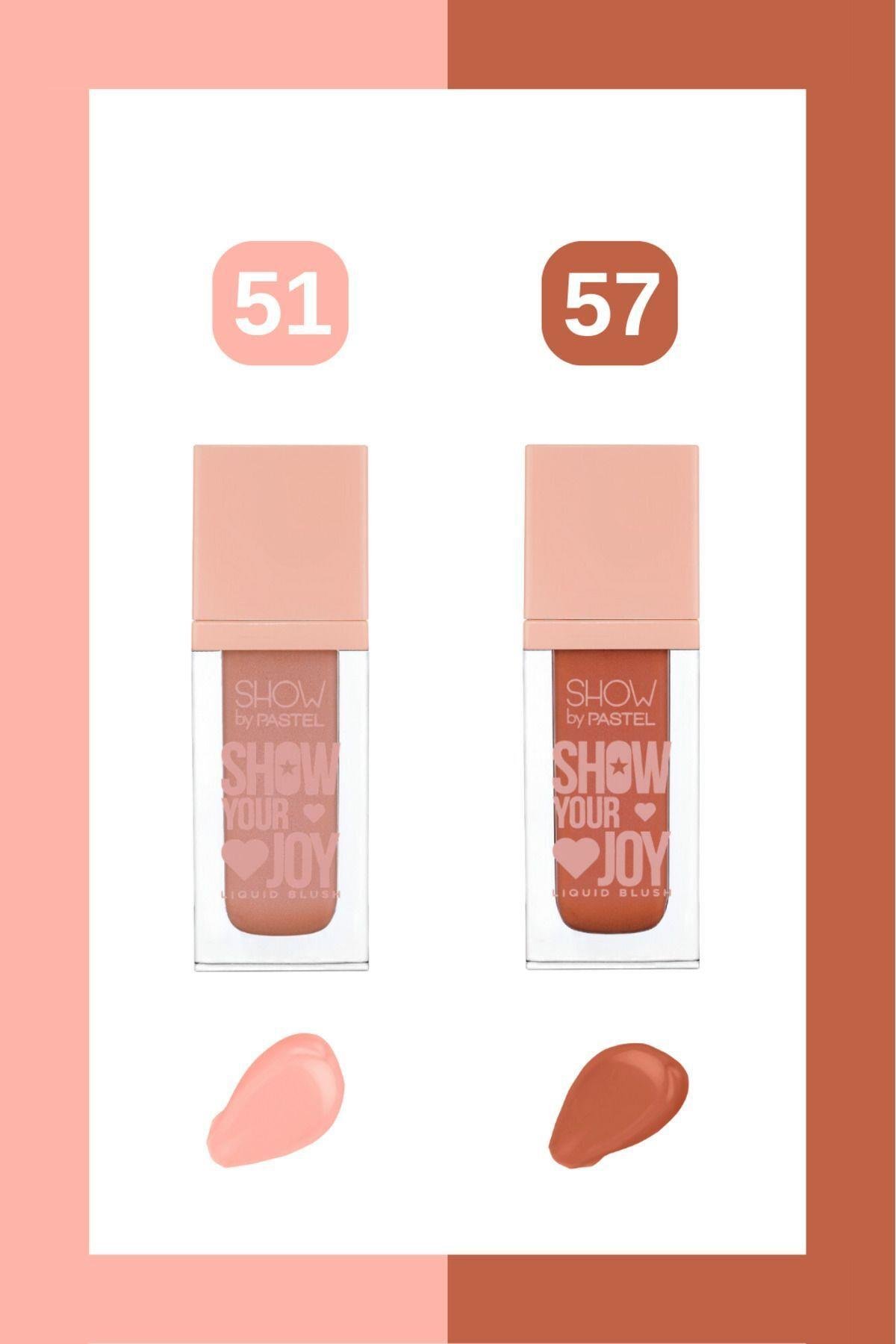 Show Your Joy Liquid Blush Set - Likit Allık 51 + 57