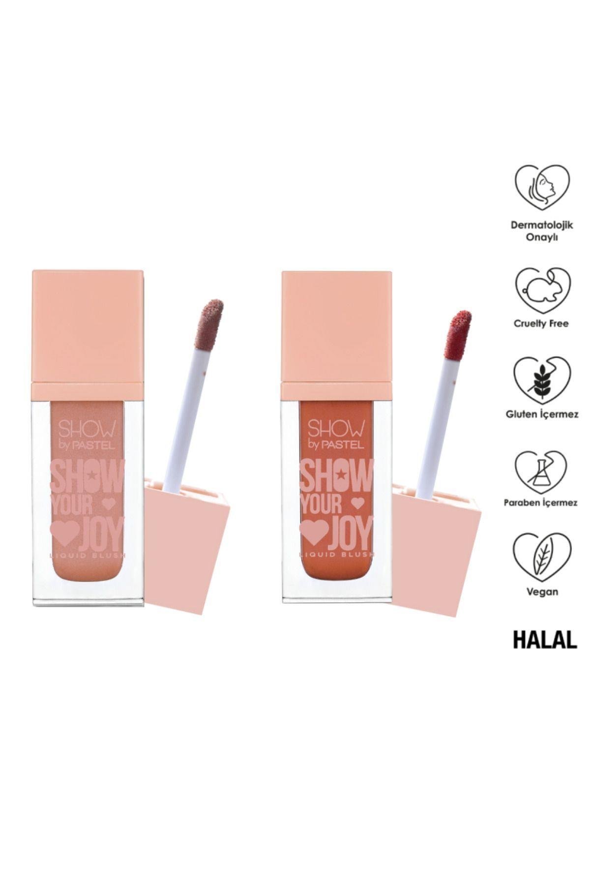Show Your Joy Liquid Blush Set - Likit Allık 51 + 57