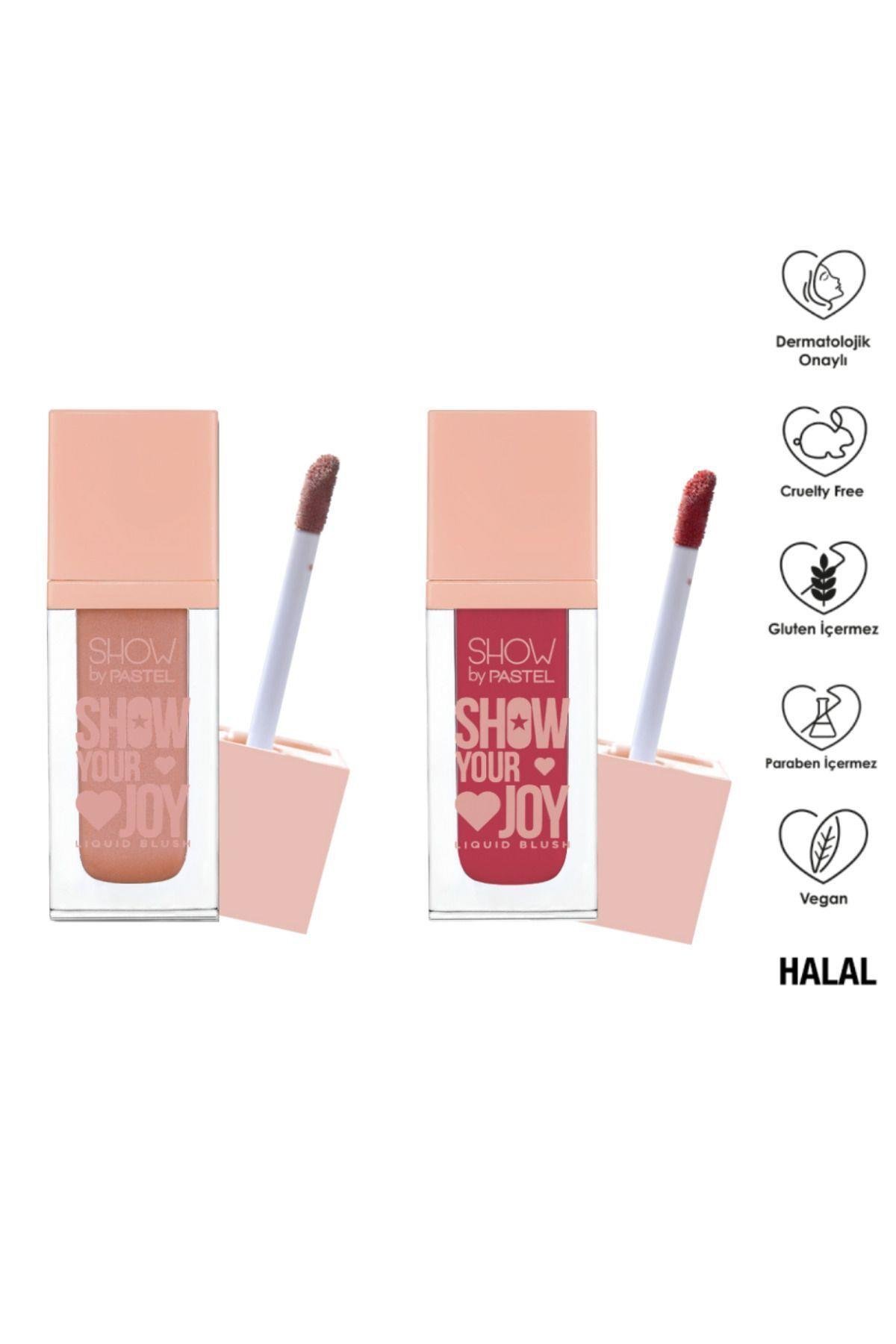 Show Your Joy Liquid Blush Set - Likit Allık 51 + 55