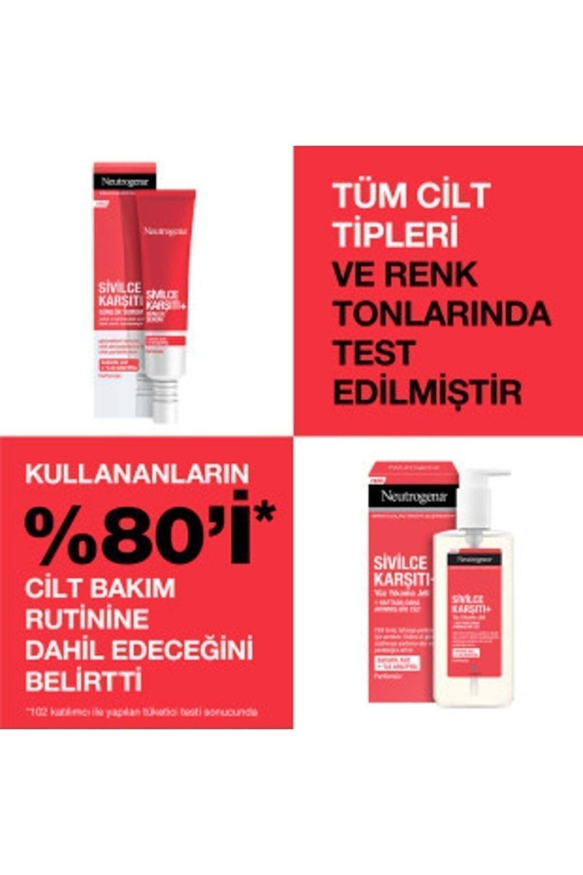 Sivilce Karşıtı Temizleme Jeli 200 ml Sivilce Karşıtı Plus Serum 30 ml