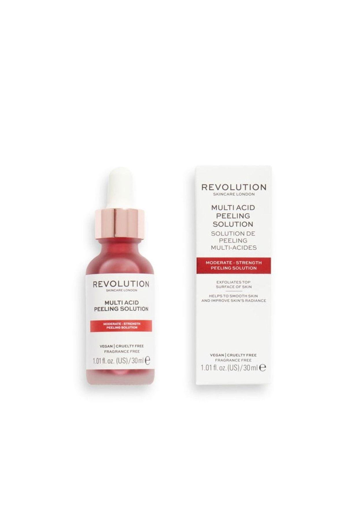 Skincare Multi Acid Peeling Solution Salisilik Asit Bha Aha Pürüzsüzleştirici Serum 30 ml