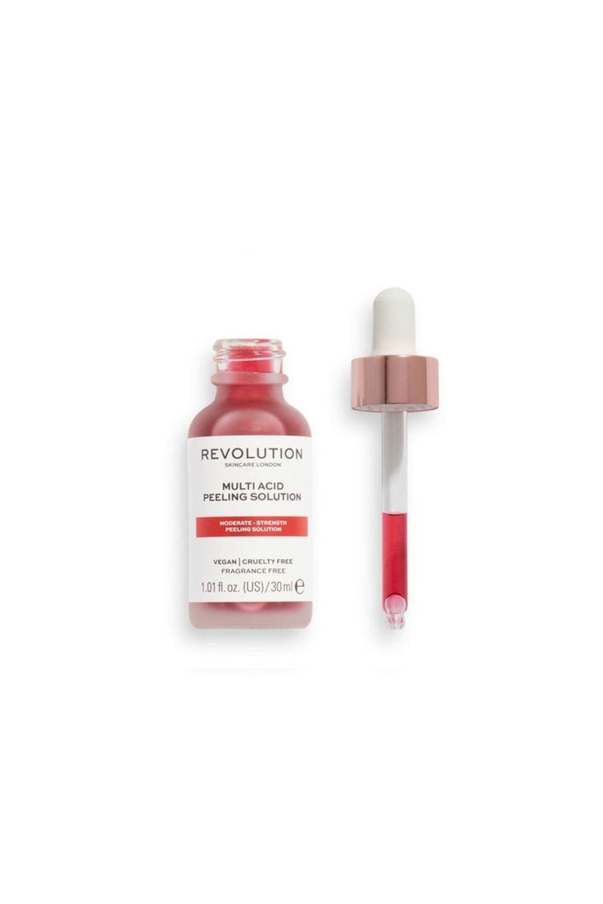 Skincare Multi Acid Peeling Solution Salisilik Asit Bha Aha Pürüzsüzleştirici Serum 30 ml