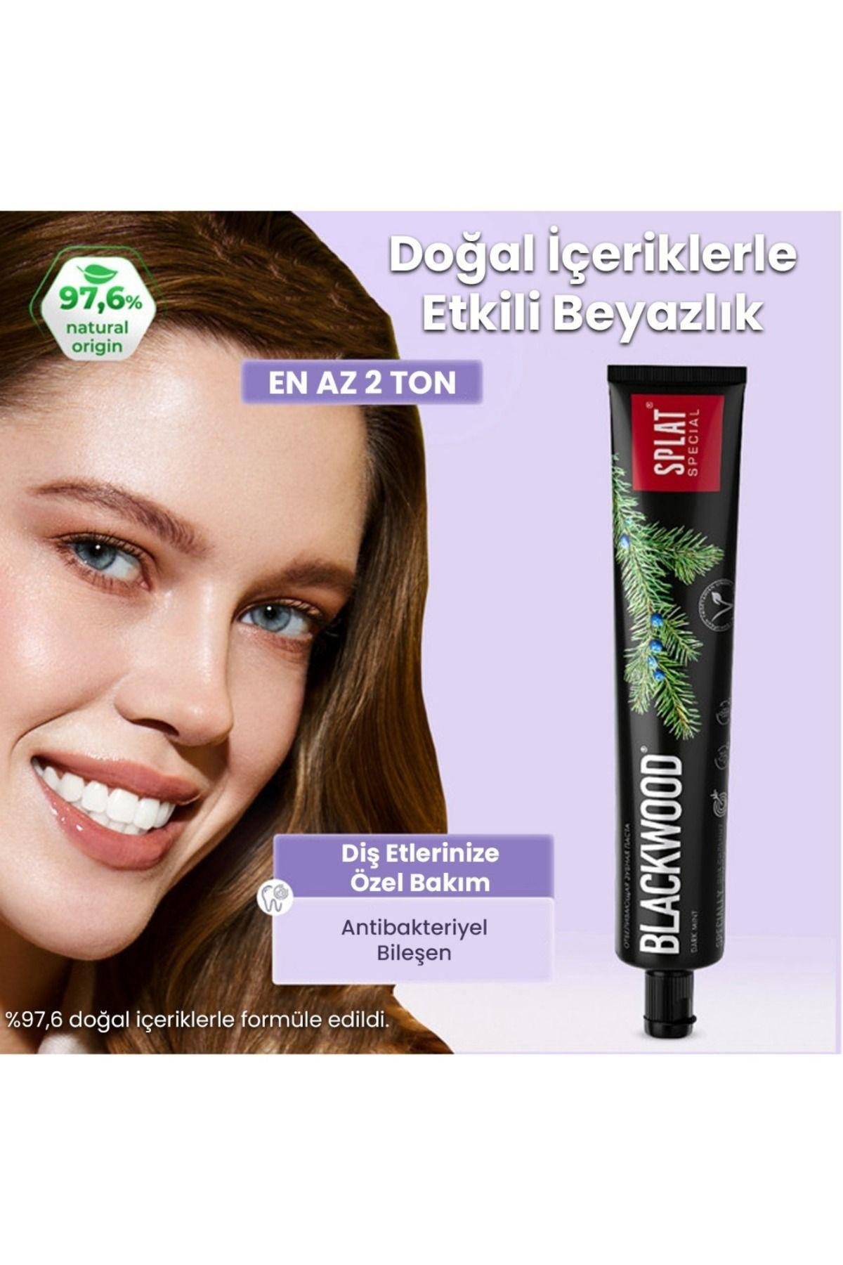 Special Blackwood Diş Macunu 75 Ml 3'lü