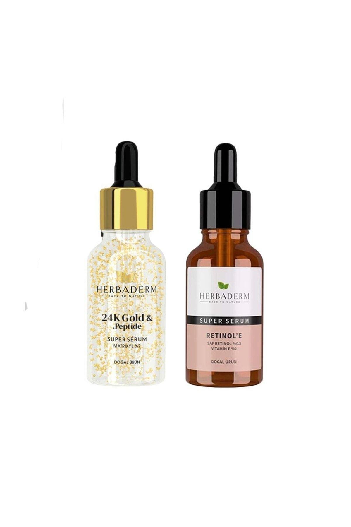 Super Serum 24k Gold & Peptide 30 Ml Ve Retınol' E 30 Ml