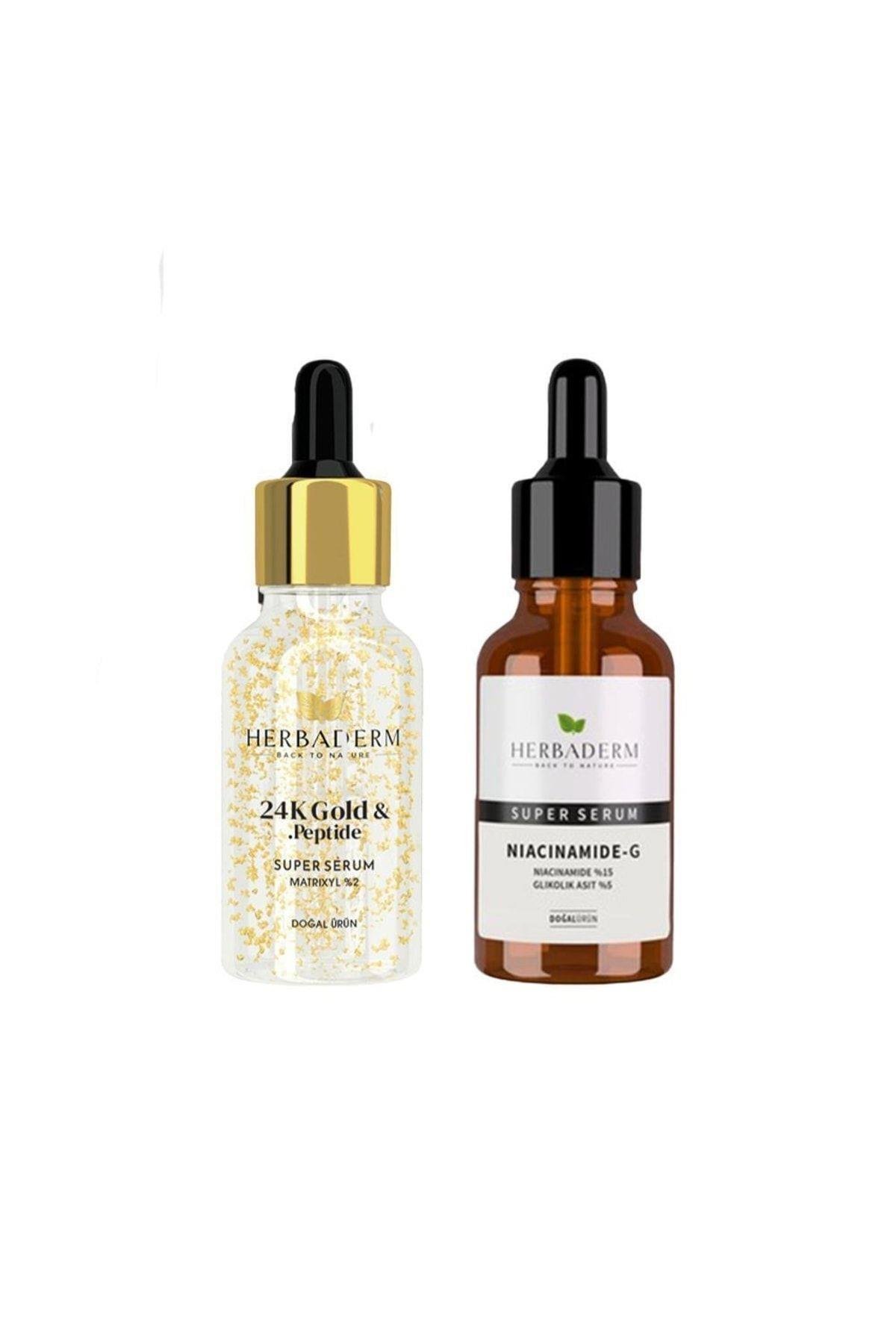 Super Serum 24k Gold & Peptide 30 Ml Ve Nıacınamıde - G 30 Ml