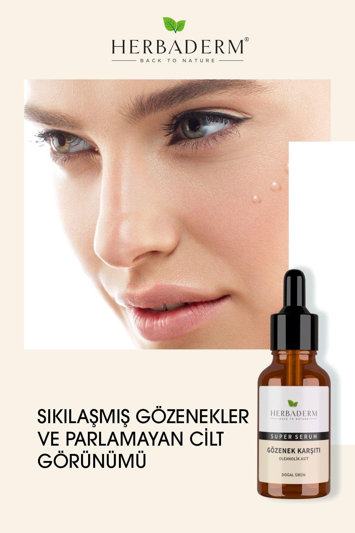 Süper Serum (OLEANOLİK ASİT) Gözenek Karşıtı 30 ml X2